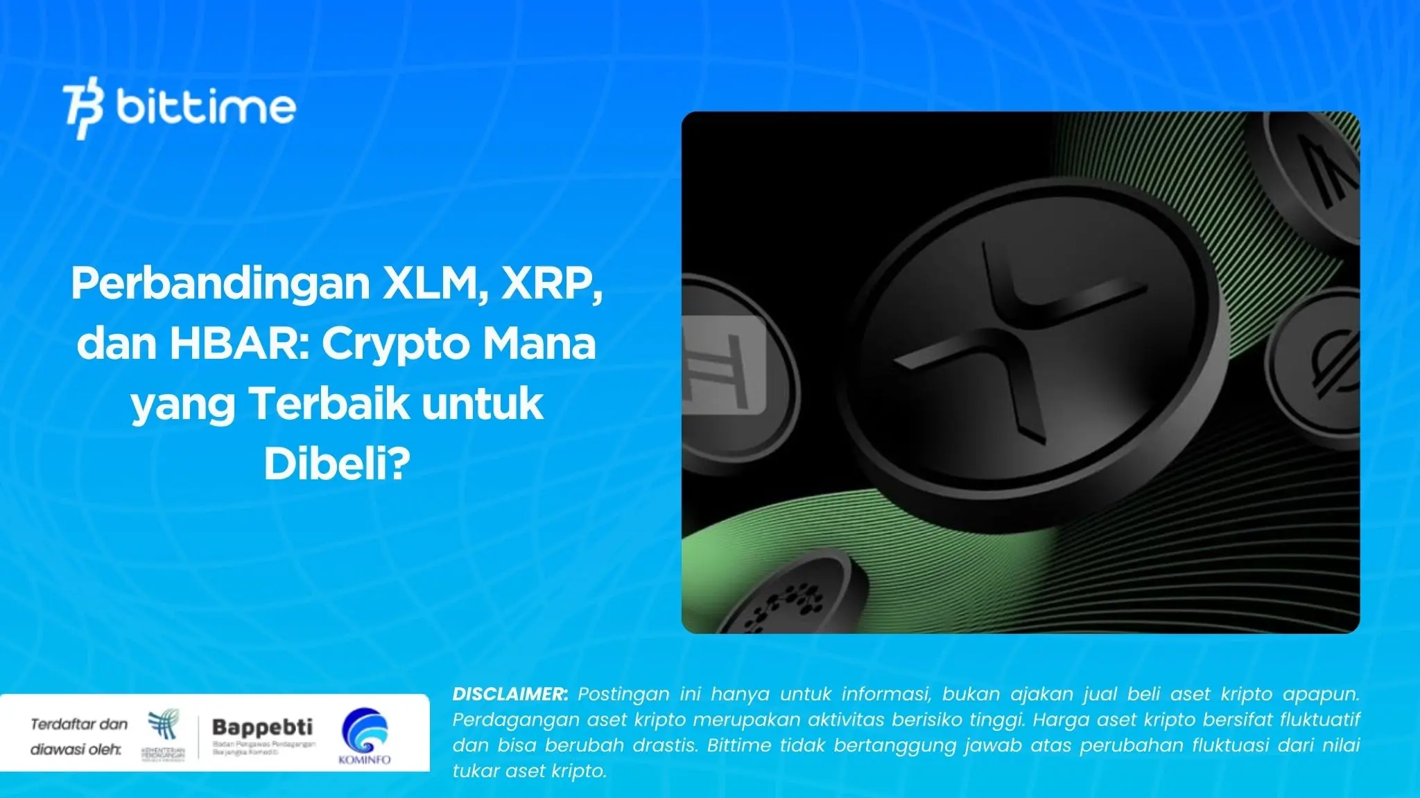 Perbandingan XLM, XRP, dan HBAR Crypto Mana yang Terbaik untuk Dibeli.webp