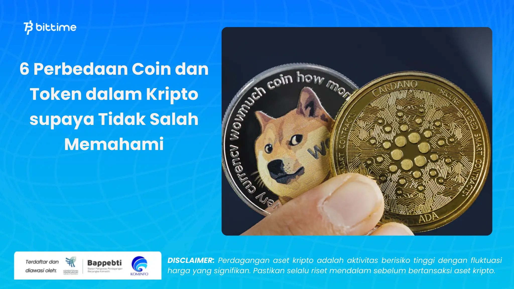 Perbedaan Coin dan Token - bittime.webp