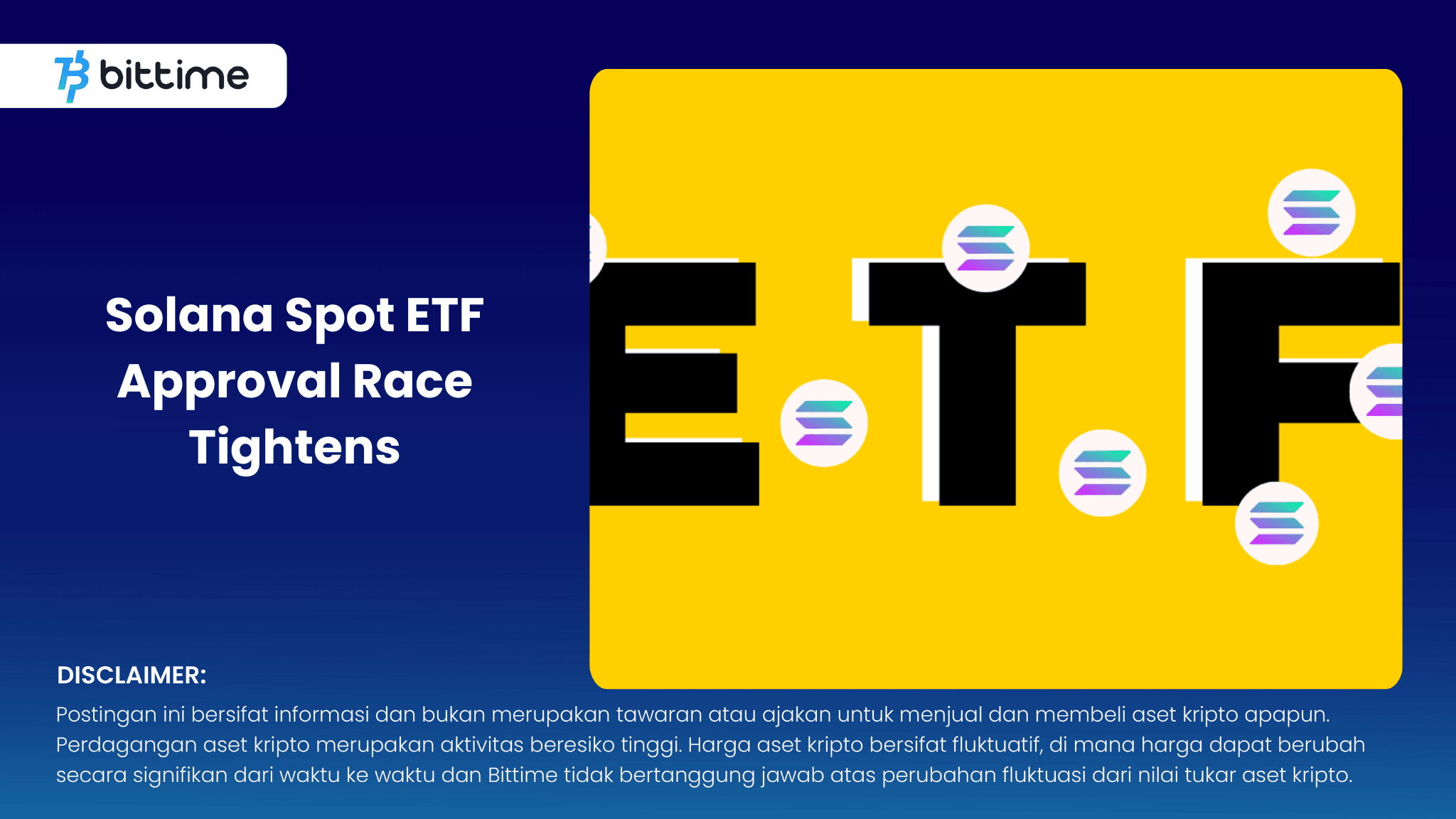 Perlombaan Persetujuan ETF Spot Solana Semakin Ketat