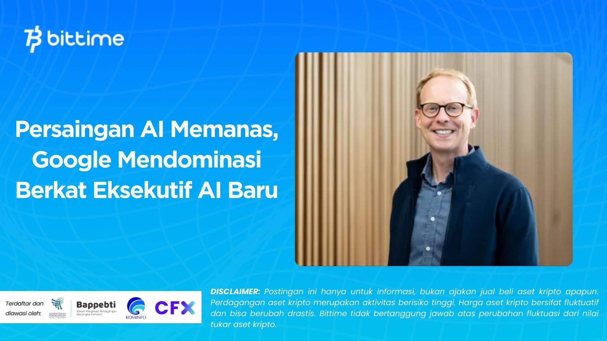Persaingan AI Memanas, Google Mendominasi Berkat Eksekutif AI Baru