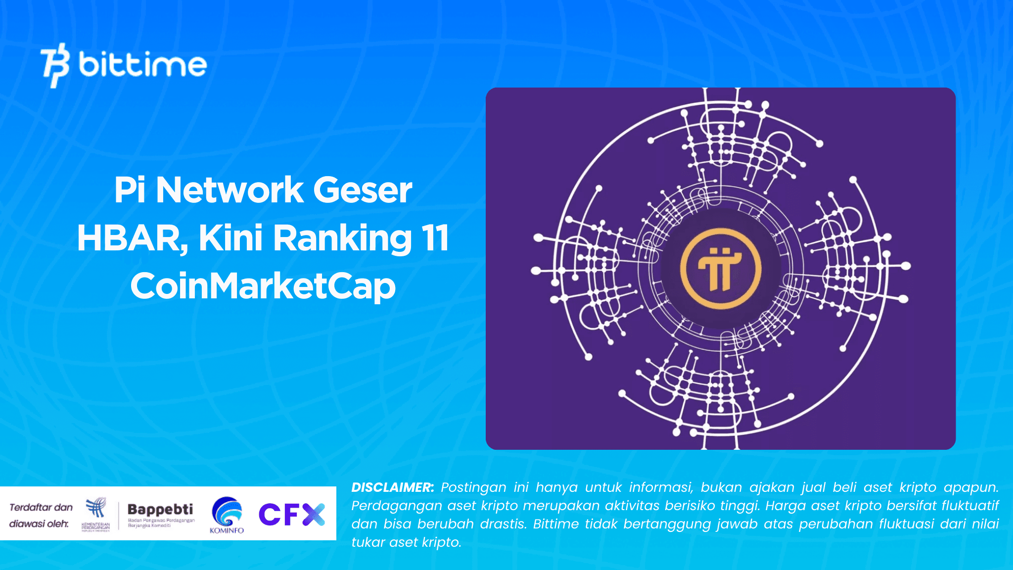 Pi Network Geser HBAR, Kini Ranking 11 CoinMarketCap.png