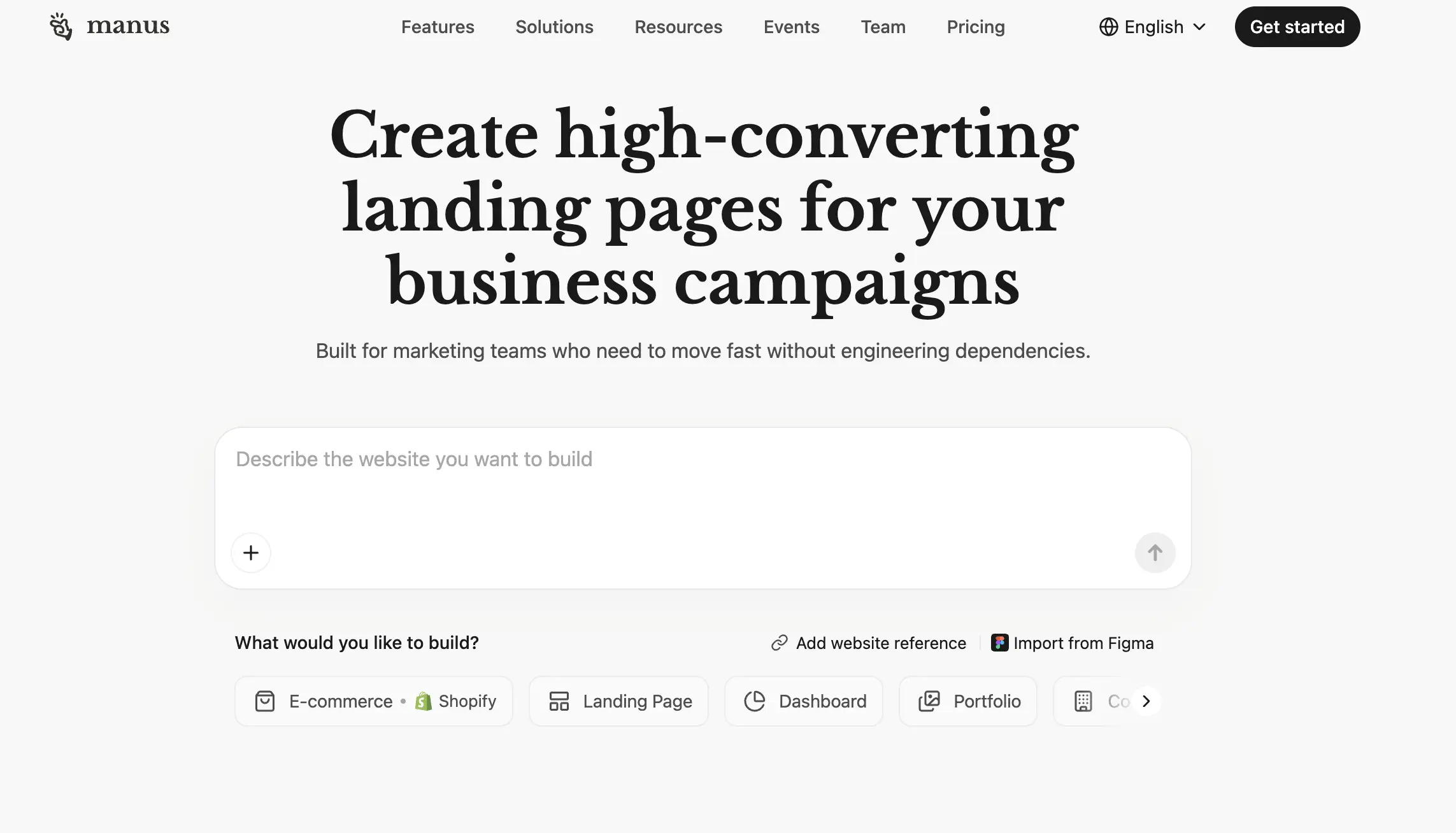 Pilihan AI Landing Page Generator untuk Membuat Website - manus.webp
