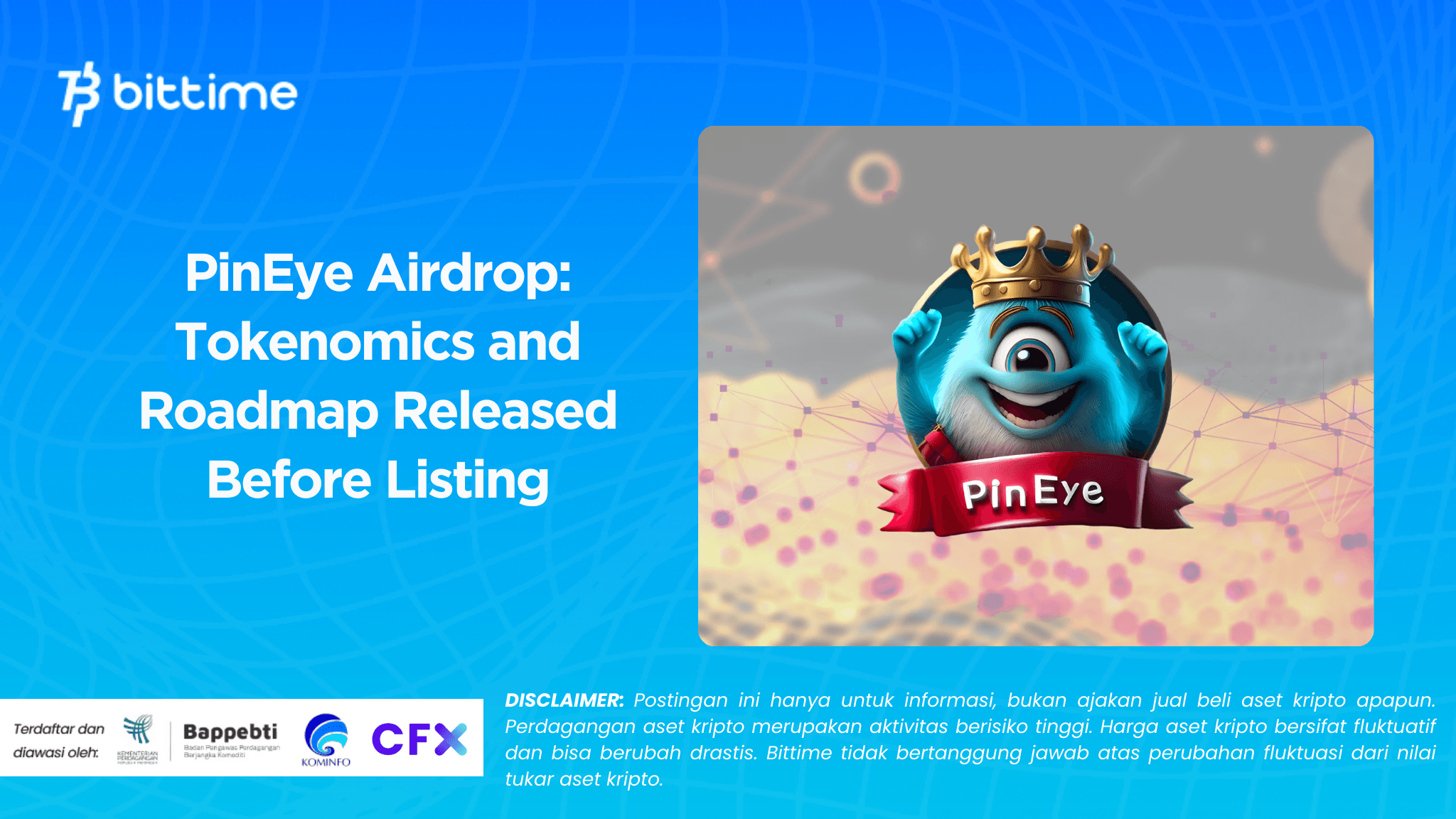 PinEye Airdrop: Tokenomics and Roadmap Released Before Listing