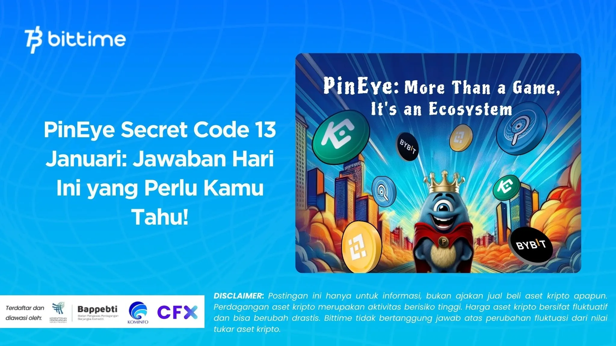 PinEye Secret Code 13 Januari: Jawaban Hari Ini yang Perlu Kamu Tahu!