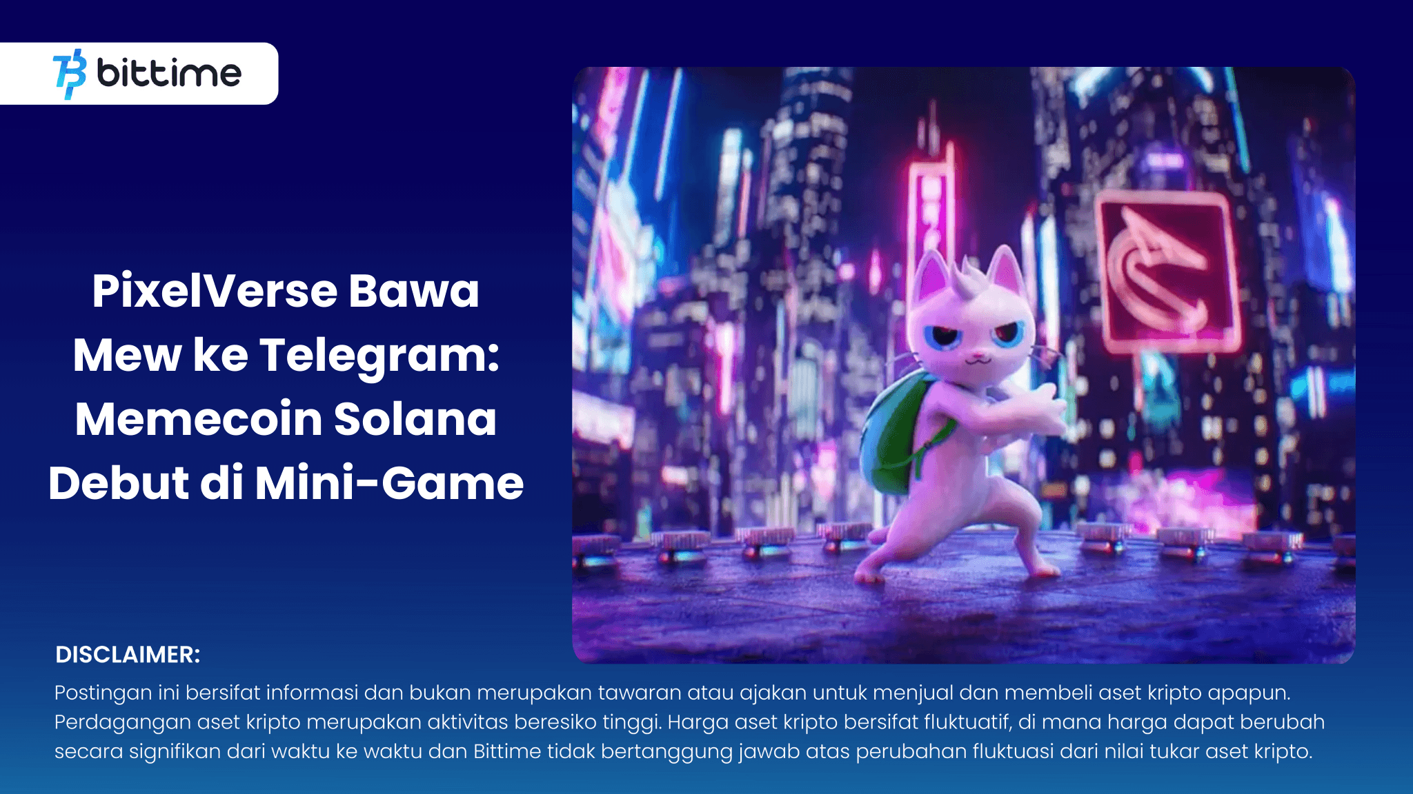 PixelVerse Bawa Mew ke Telegram: Memecoin Solana Debut di Mini-Game