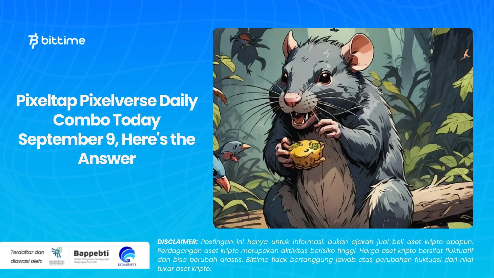 Pixeltap Pixelverse Daily Combo Hari Ini 9 September