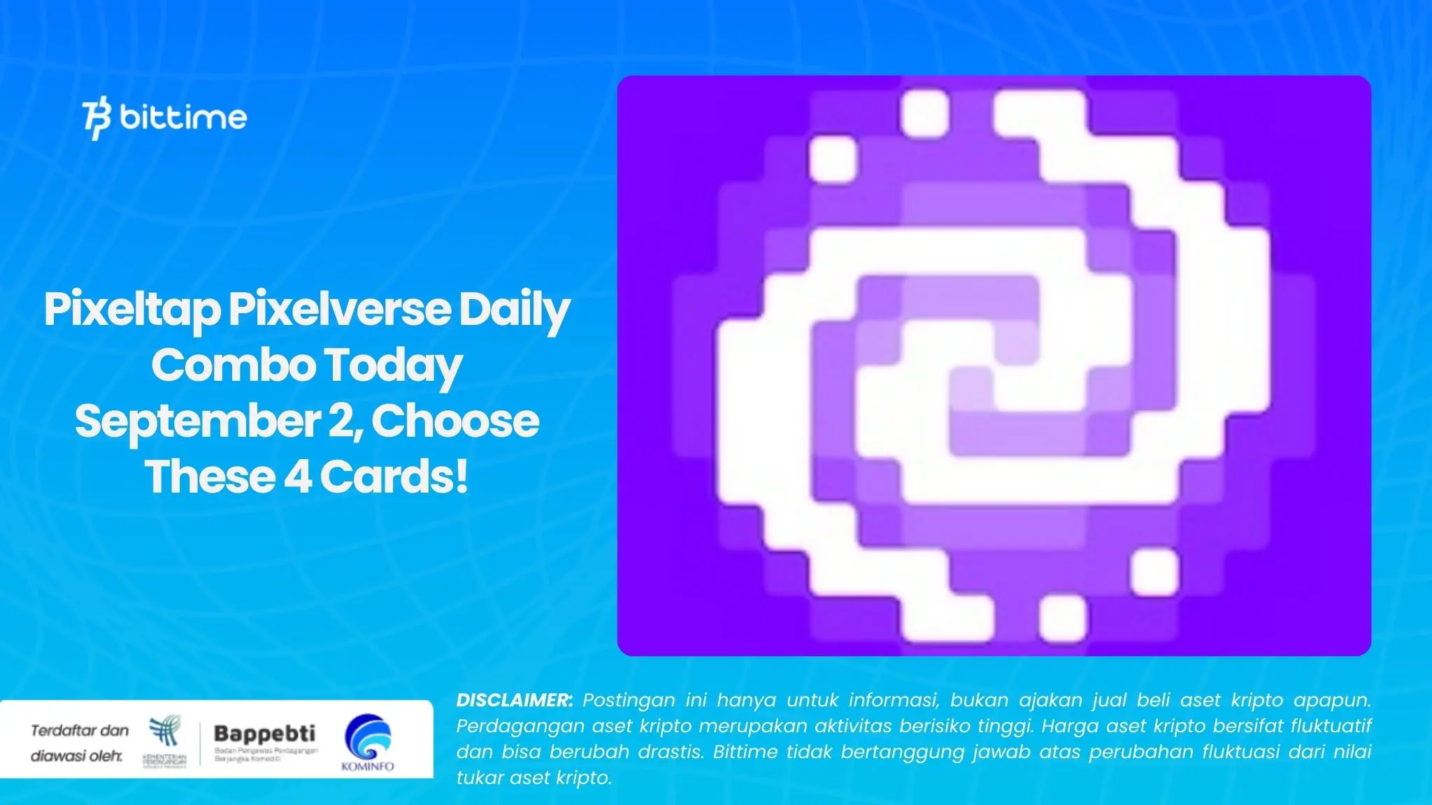 Pixeltap Pixelverse Daily Combo Today September 2, Choose These 4 Cards!.webp