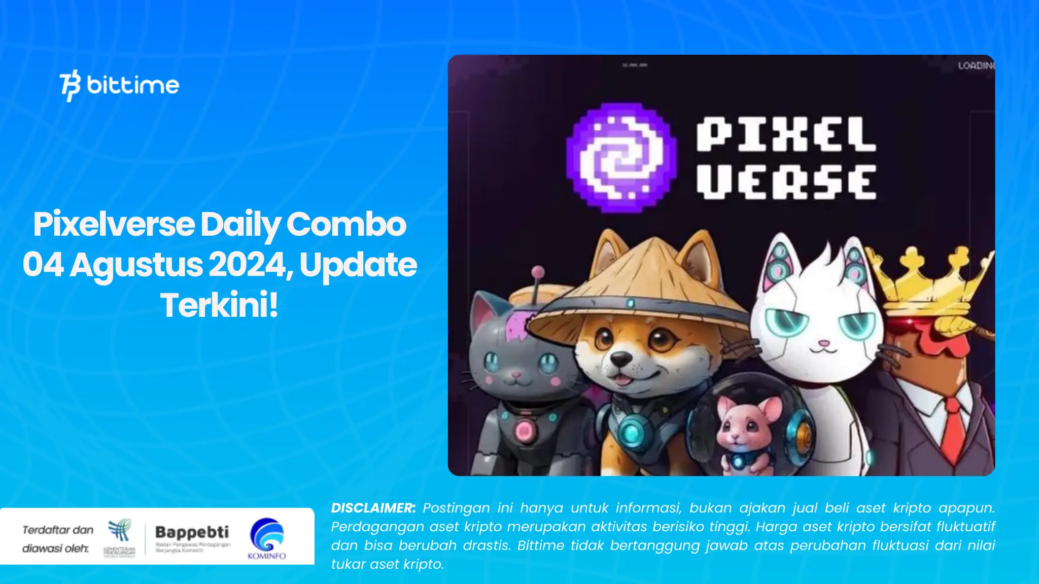 Pixelverse Daily Combo 04 Agustus 2024, Update Terkini!