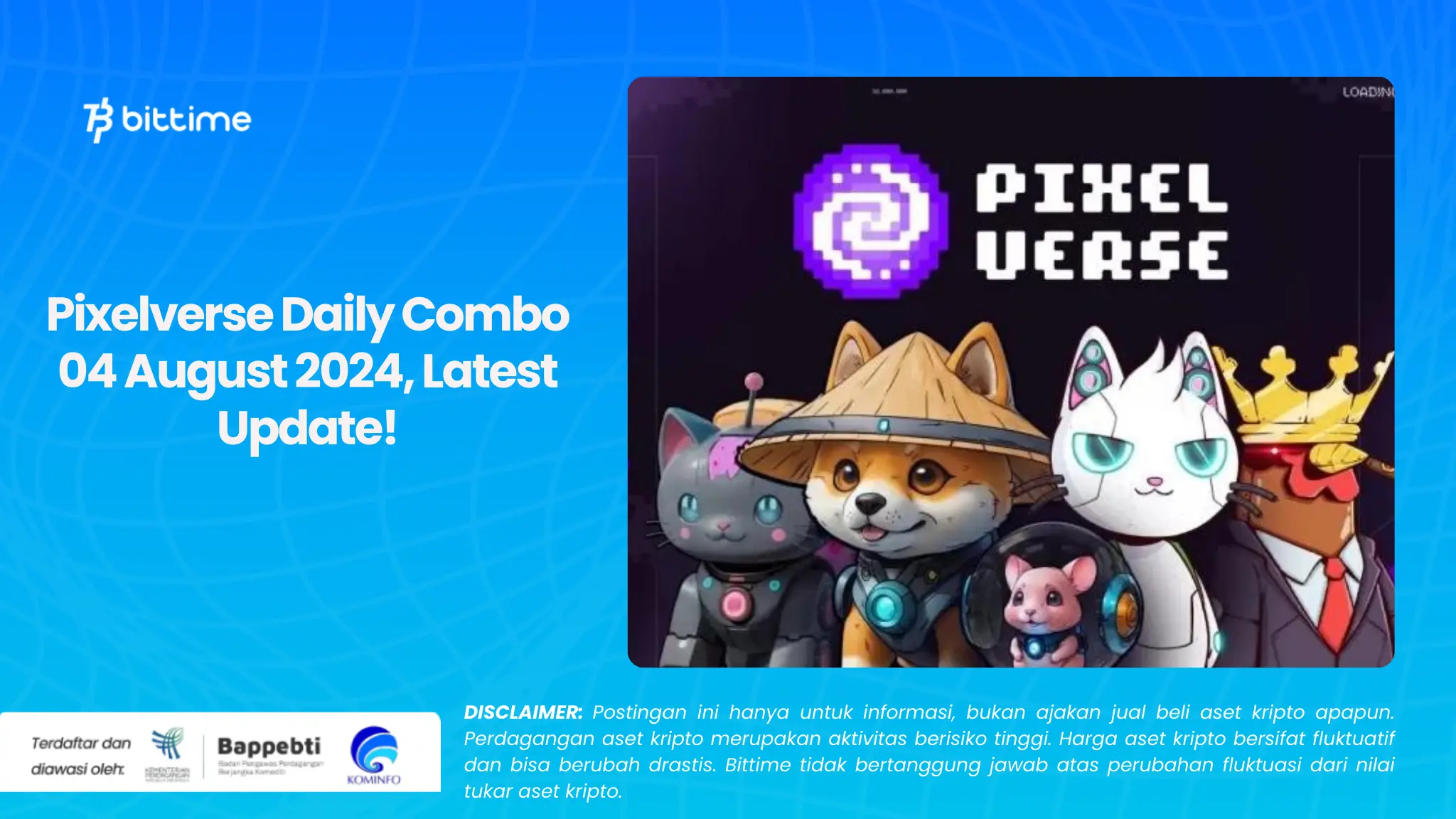 Pixelverse Daily Combo 04 August 2024, Latest Update!