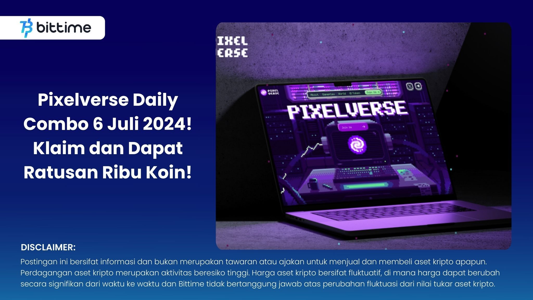 Pixelverse Daily Combo 6 Juli 2024! Klaim dan Dapat Ratusan Ribu Koin!