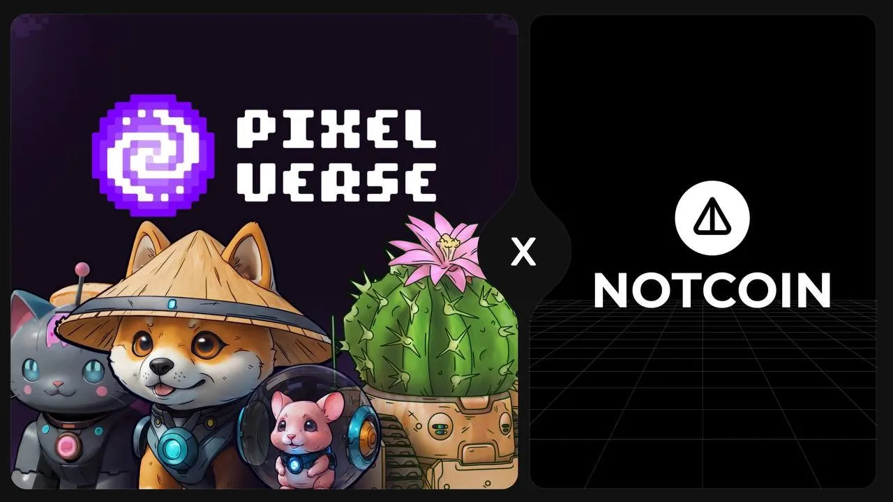 Pixelverse Kerjasama dengan Notcoin