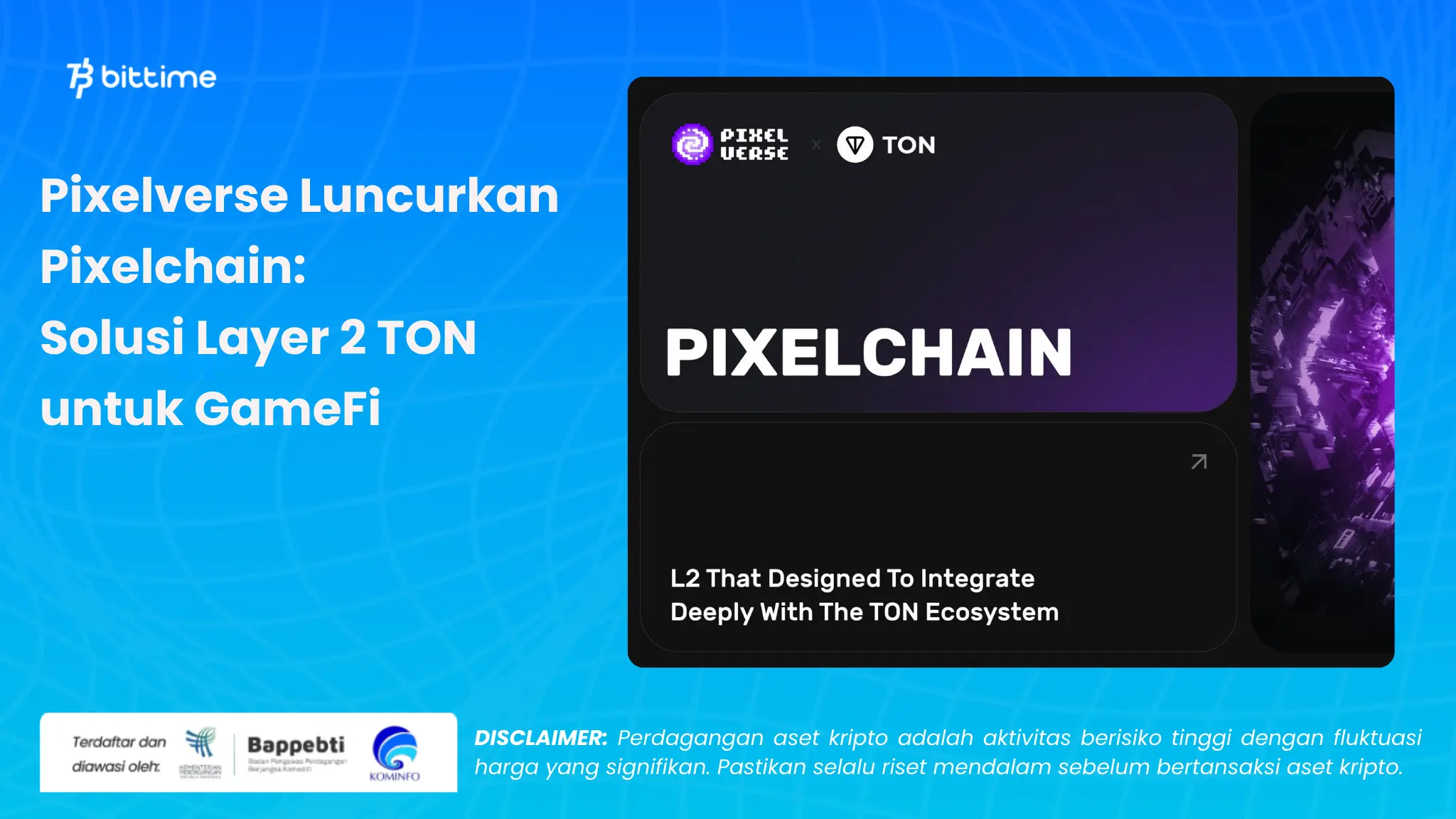 Pixelverse Luncurkan Pixelchain - Bittime