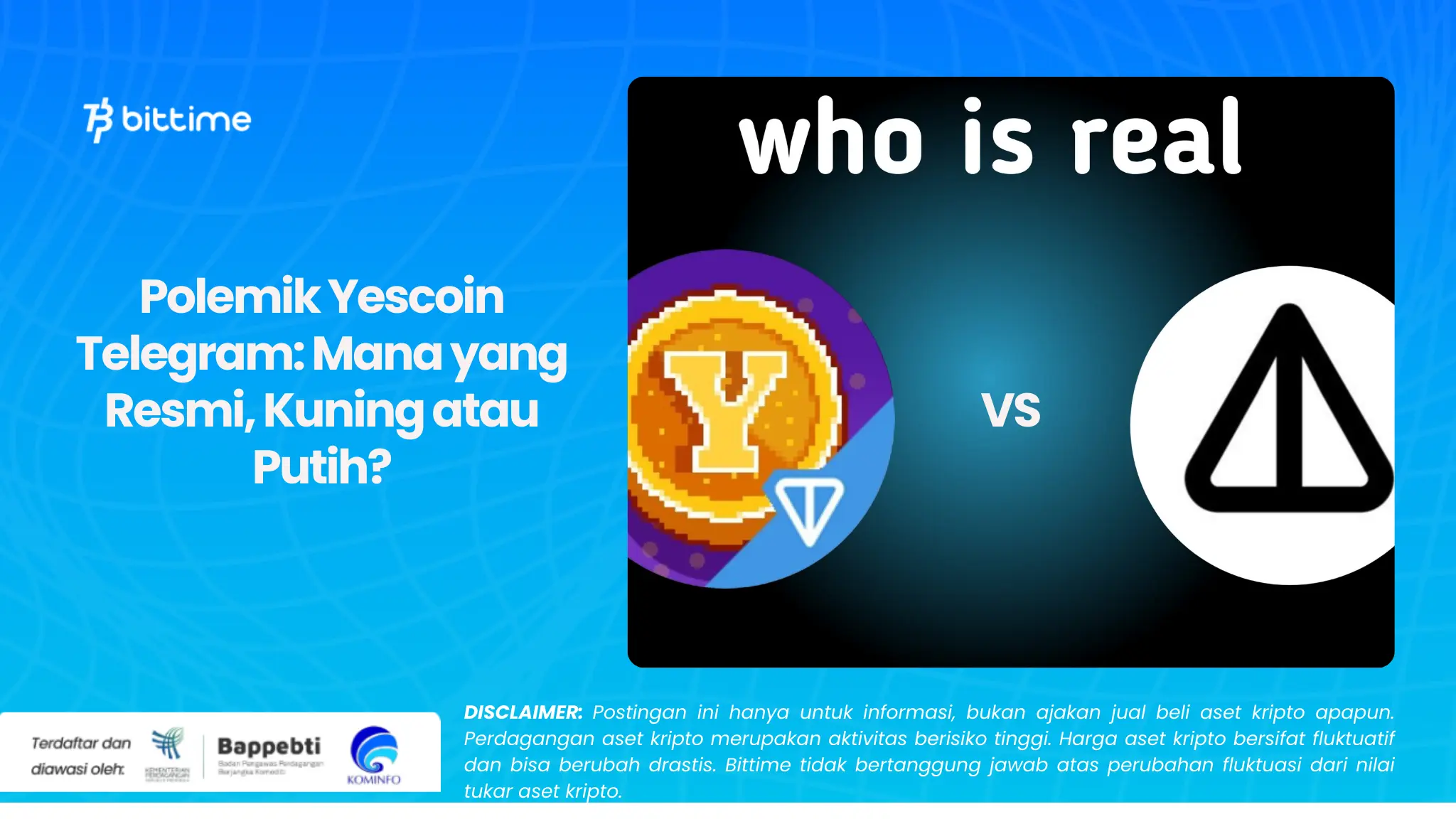 Polemik Yescoin Telegram Mana yang Resmi, Kuning atau Putih.webp