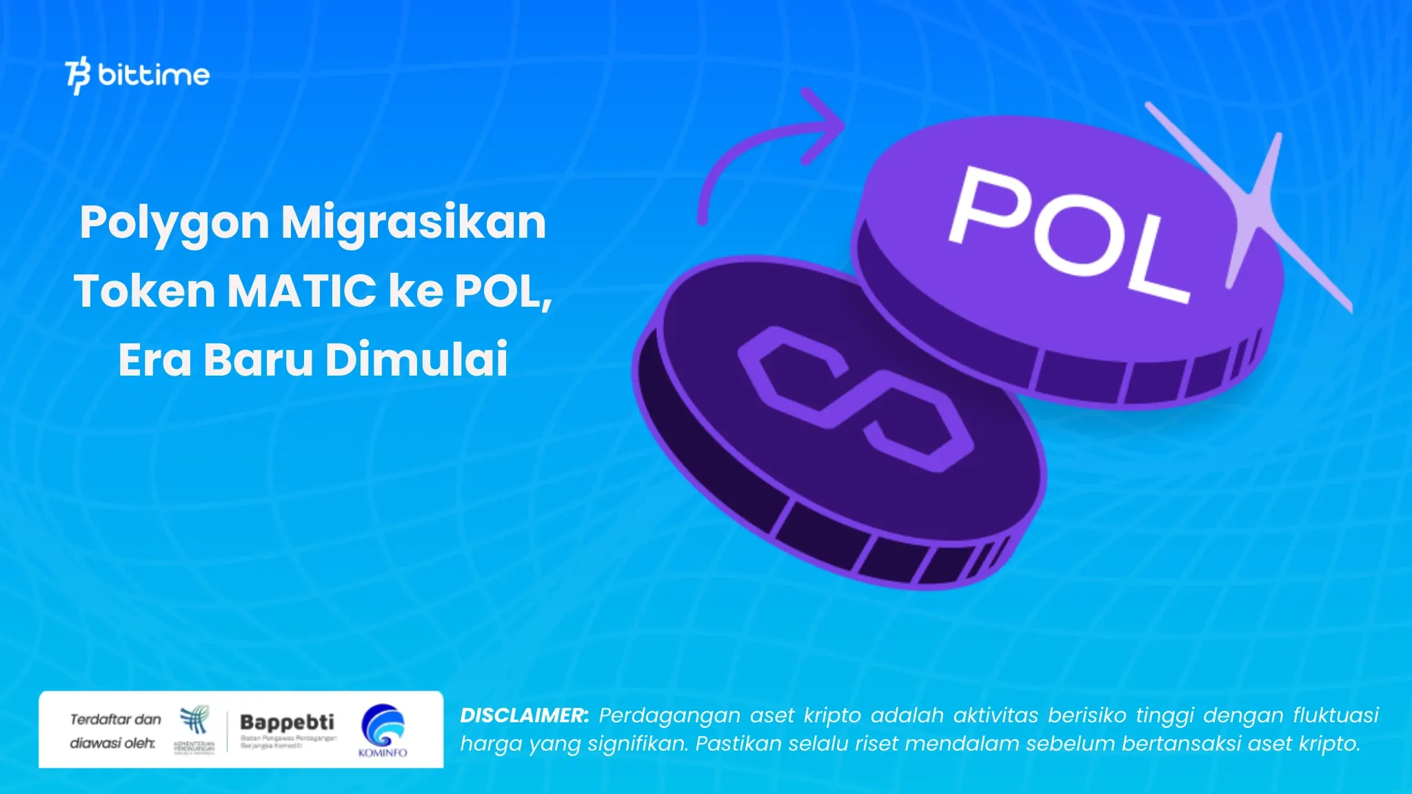 Polygon Migrasikan Token MATIC ke POL - Bittime.webp