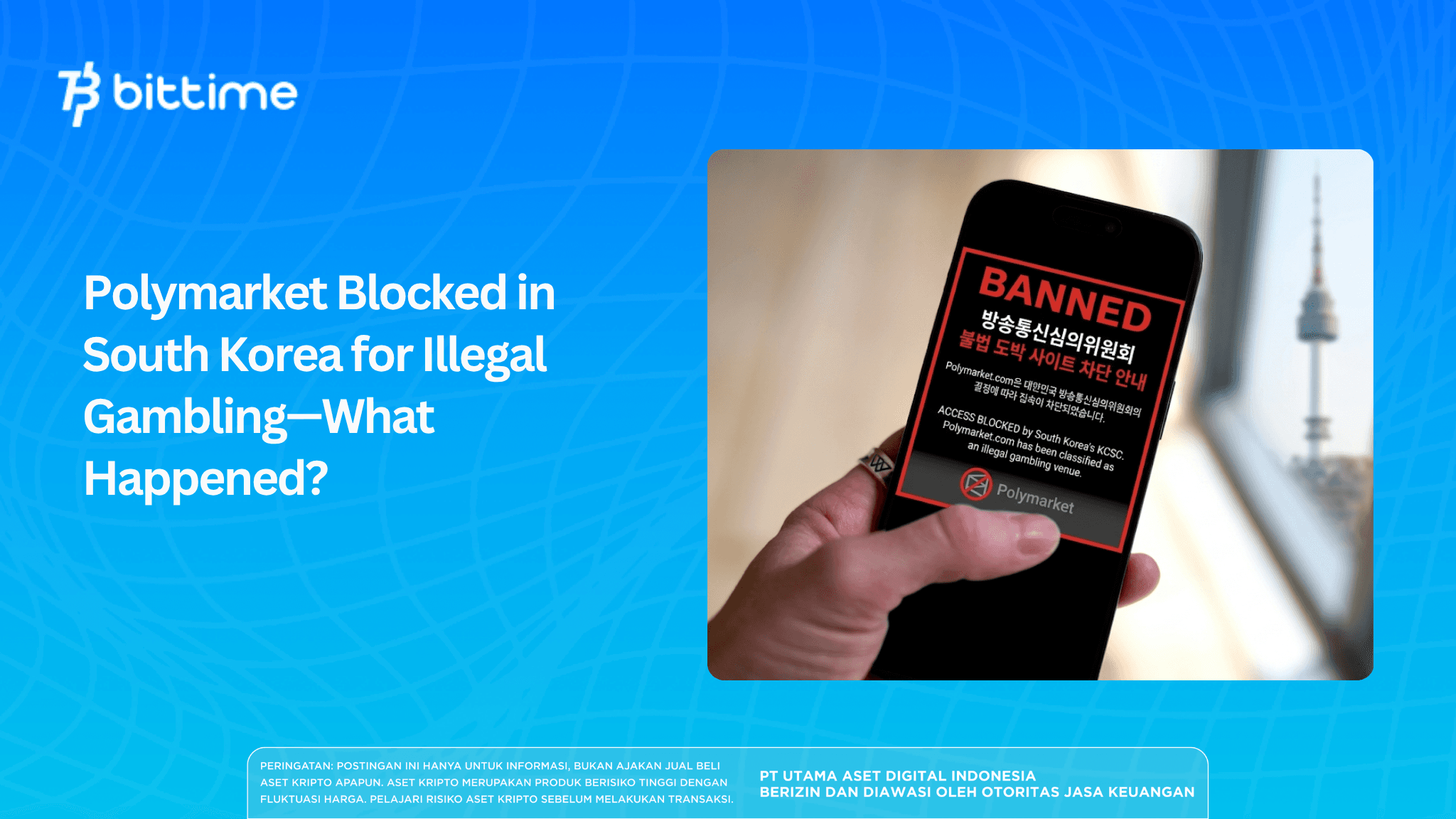 Polymarket Blocked in South Korea for Illegal Gambling—What Happened?