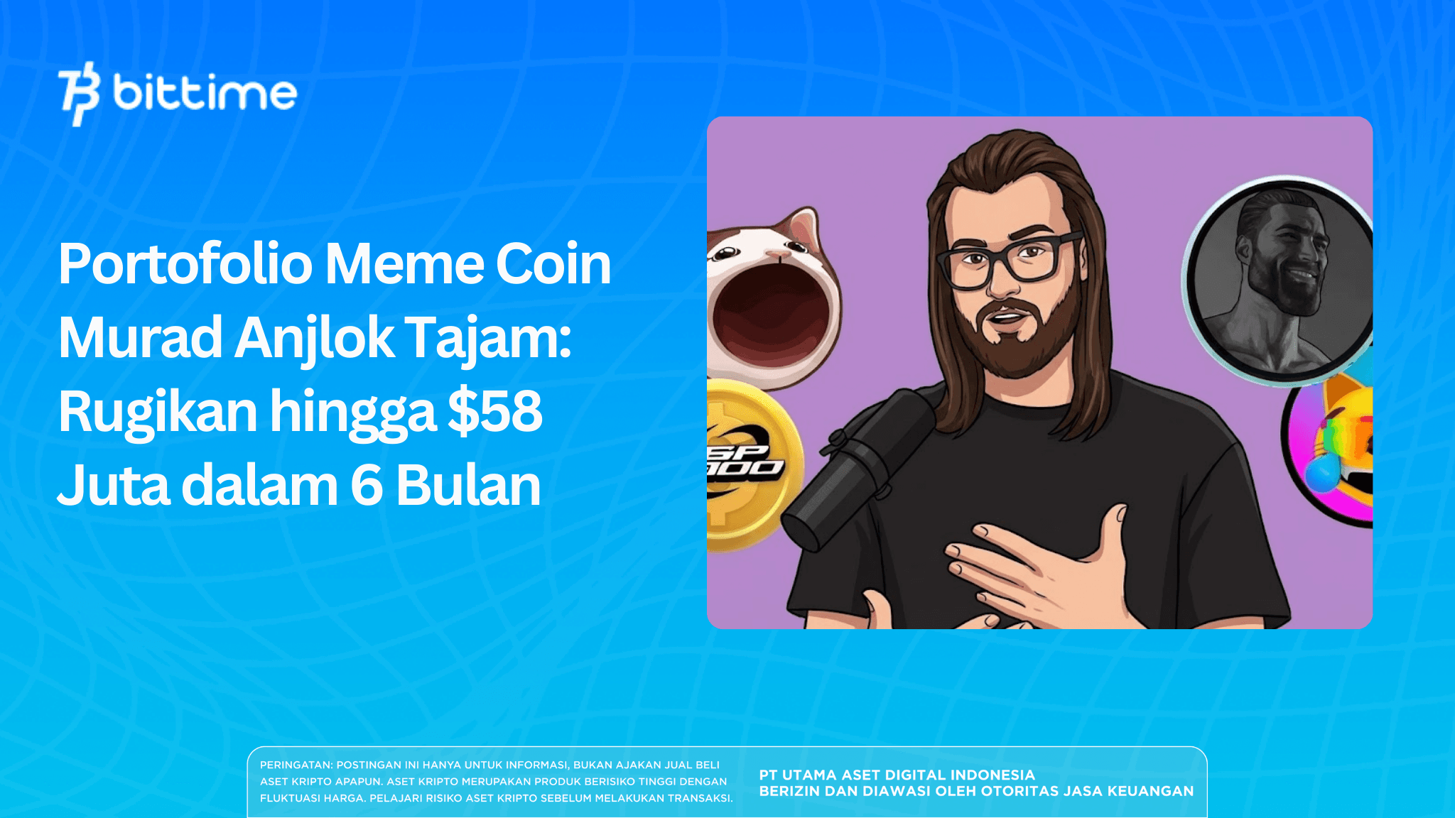 Murad's Meme Coin Portfolio Plummets: Loses Up to $58 Million in 6 Months