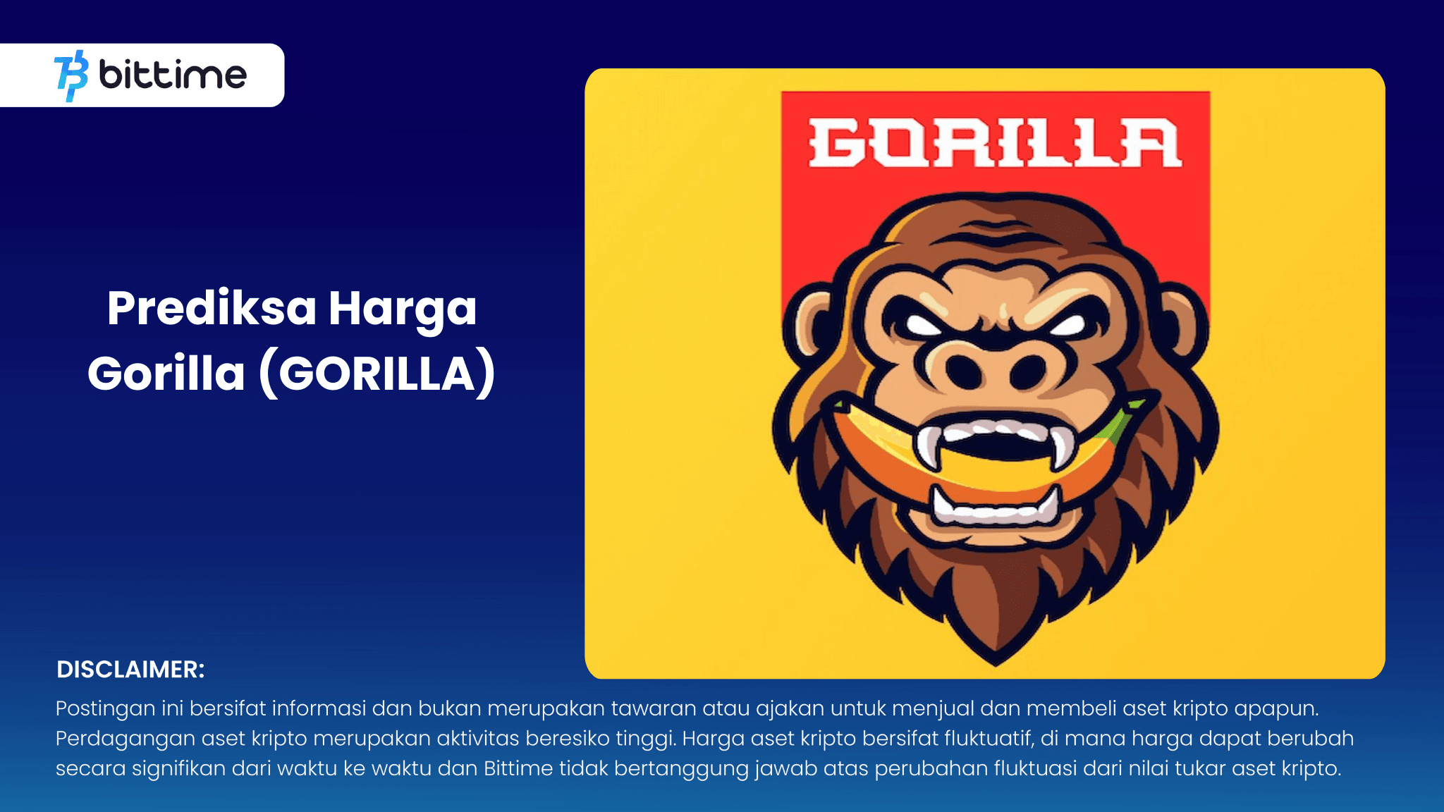 Prediksi Harga Gorilla (GORILLA)