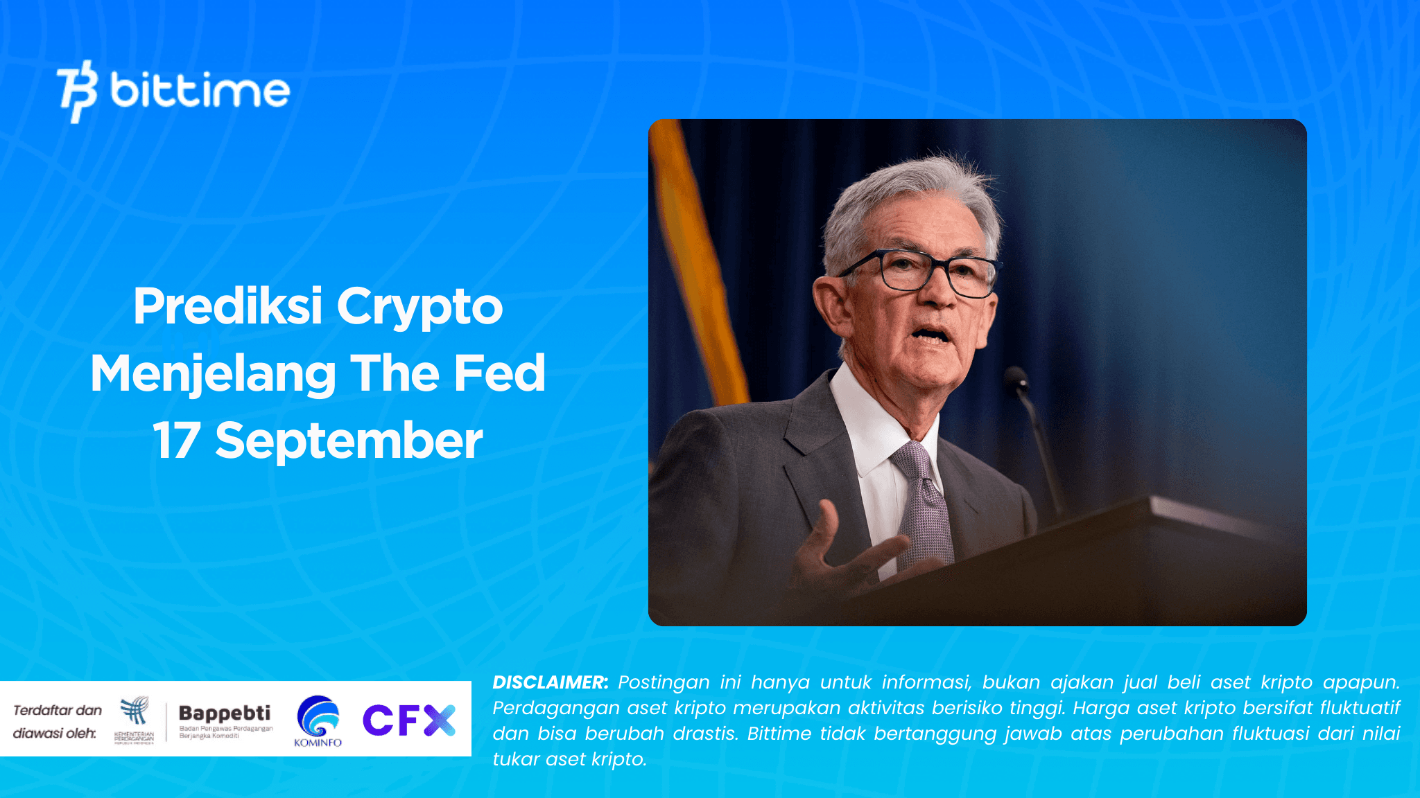 Prediksi Crypto Menjelang The Fed 17 September