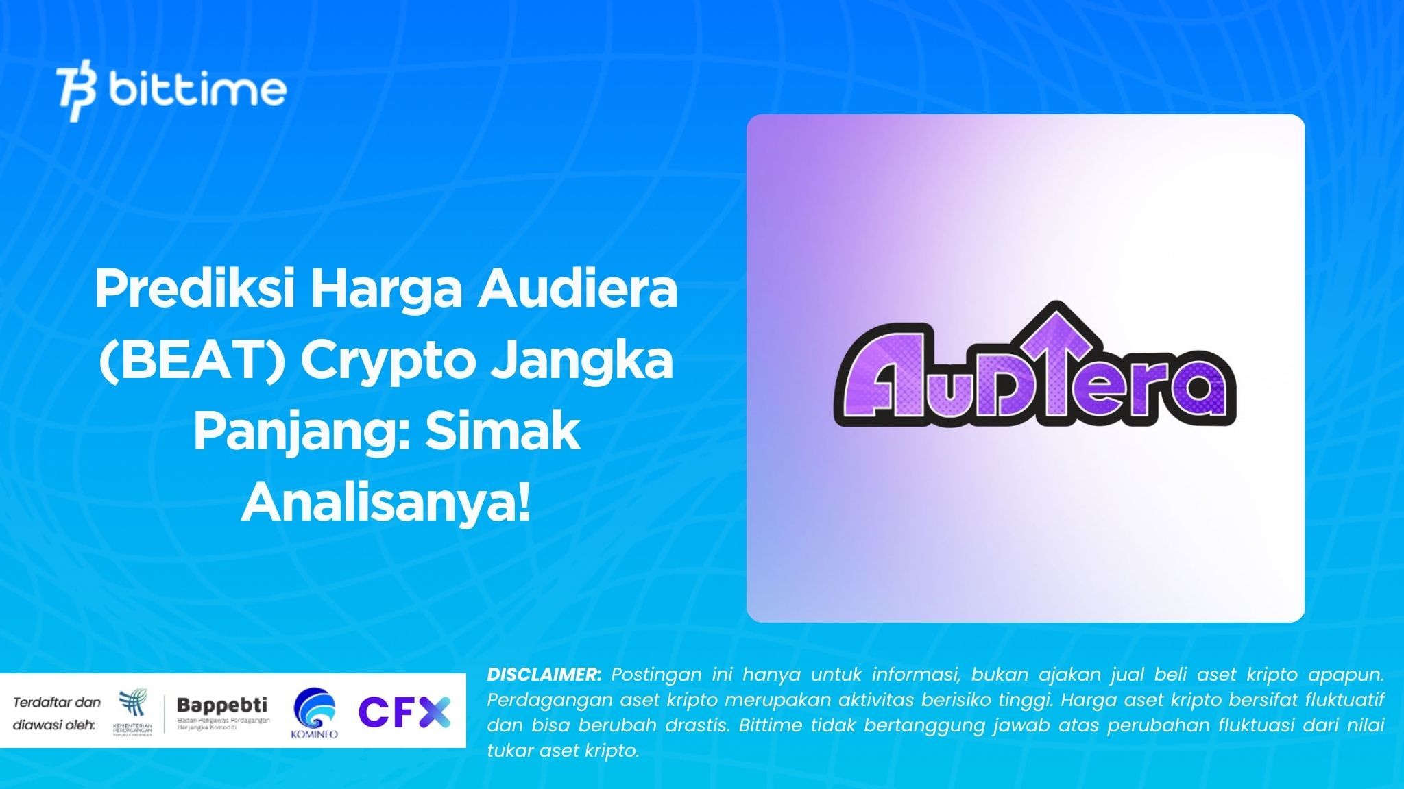 Prediksi Harga Audiera (BEAT) Crypto Jangka Panjang Simak Analisanya