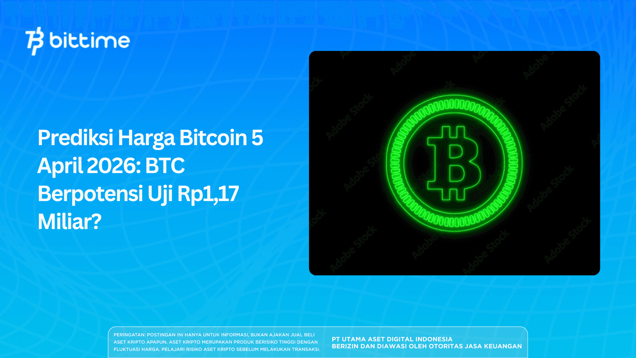 Bitcoin Price Prediction for April 5, 2026: Could BTC Test IDR 1.17 Billion?