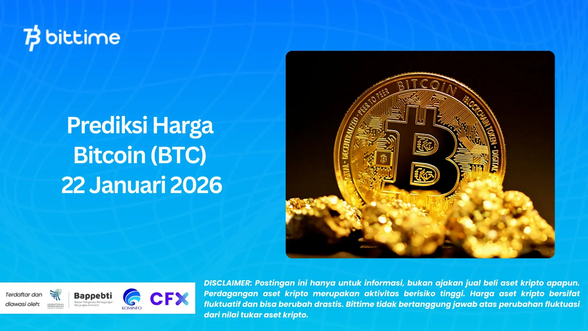 Prediksi Harga Bitcoin (BTC) 22 Januari 2026