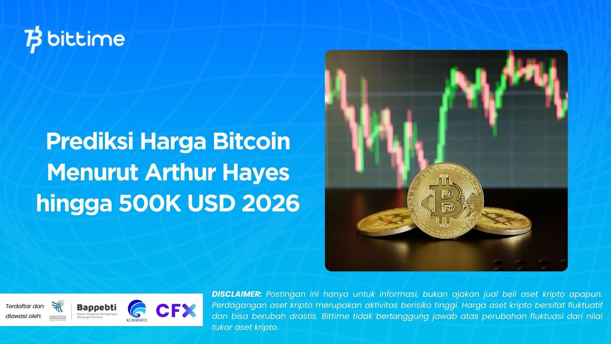 Arthur Hayes' Bitcoin Price Prediction: $500K by 2026