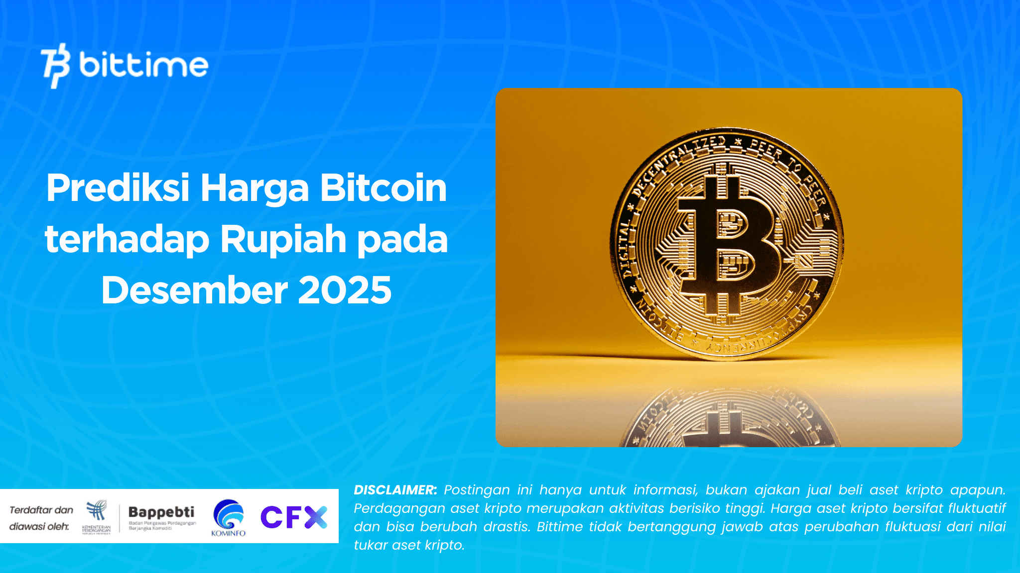 Prediksi Harga Bitcoin terhadap Rupiah pada Desember 2025
