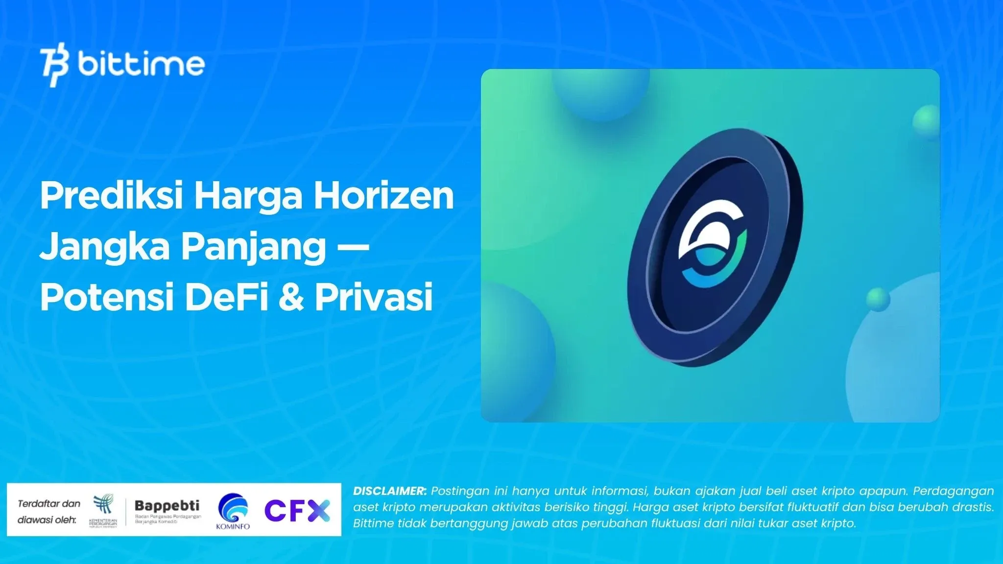 Prediksi Harga Horizen Jangka Panjang — Potensi DeFi & Privasi.webp