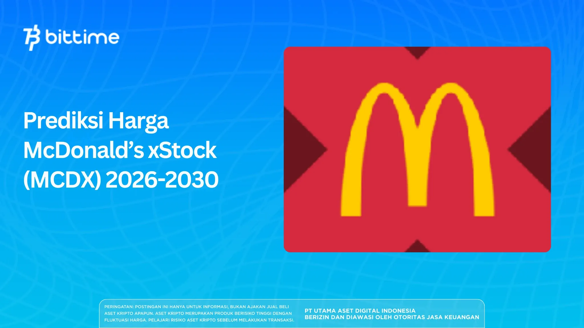 McDonald's xStock (MCDX) Price Prediction 2026-2030