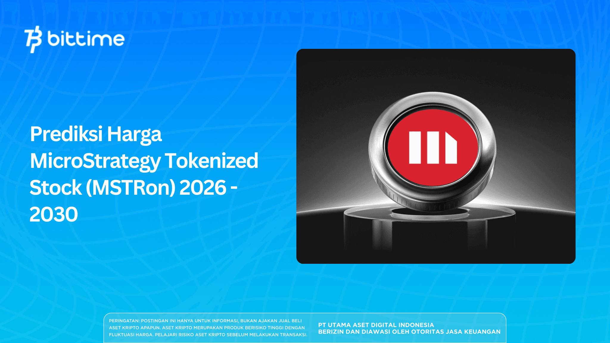 Prediksi Harga MicroStrategy Tokenized Stock (MSTRon) 2026 - 2030