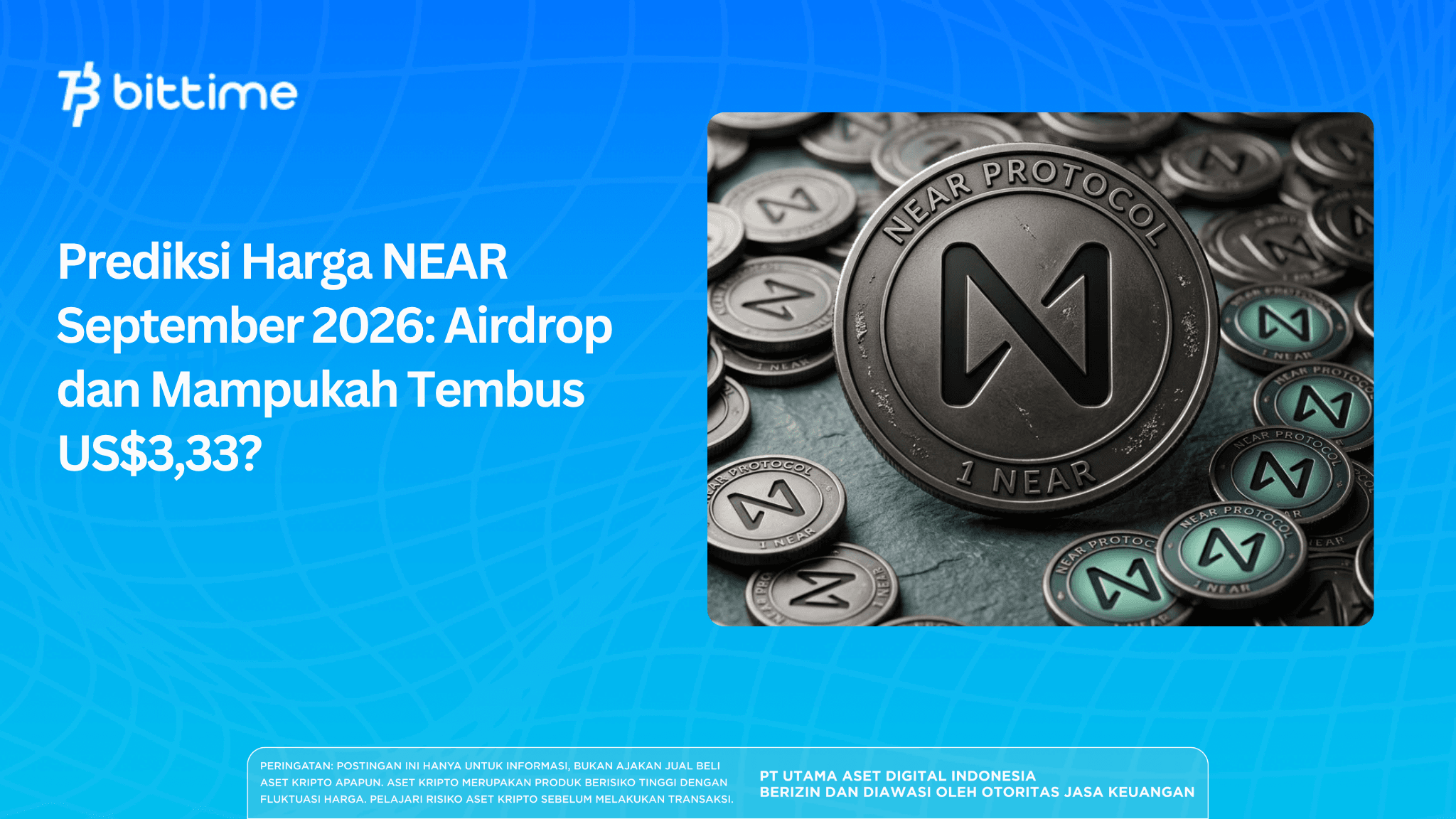 NEAR Price Prediction September 2026: Airdrop and Can It Break Through US$3.33?