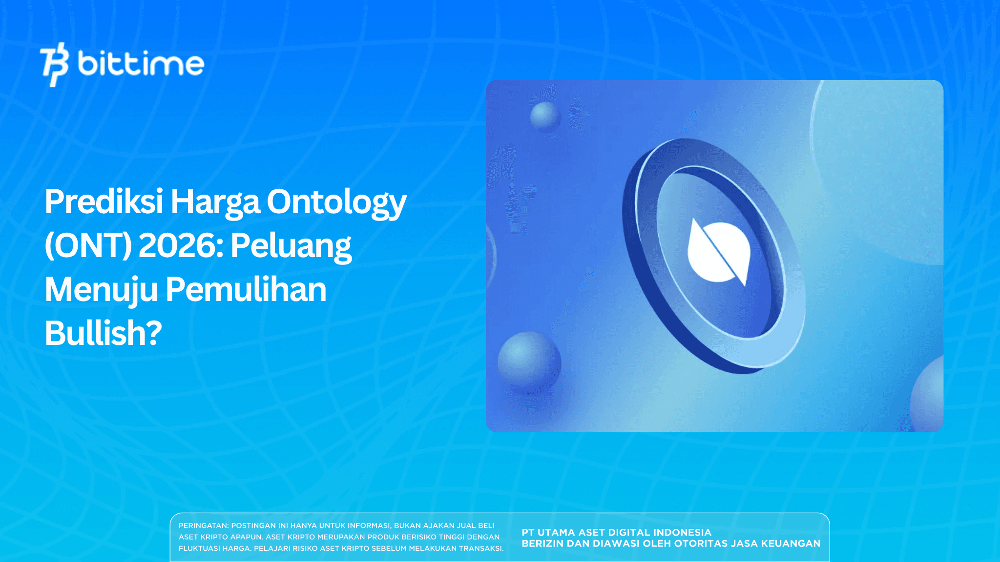 Ontology (ONT) Price Prediction 2026: Chances of a Bullish Recovery?
