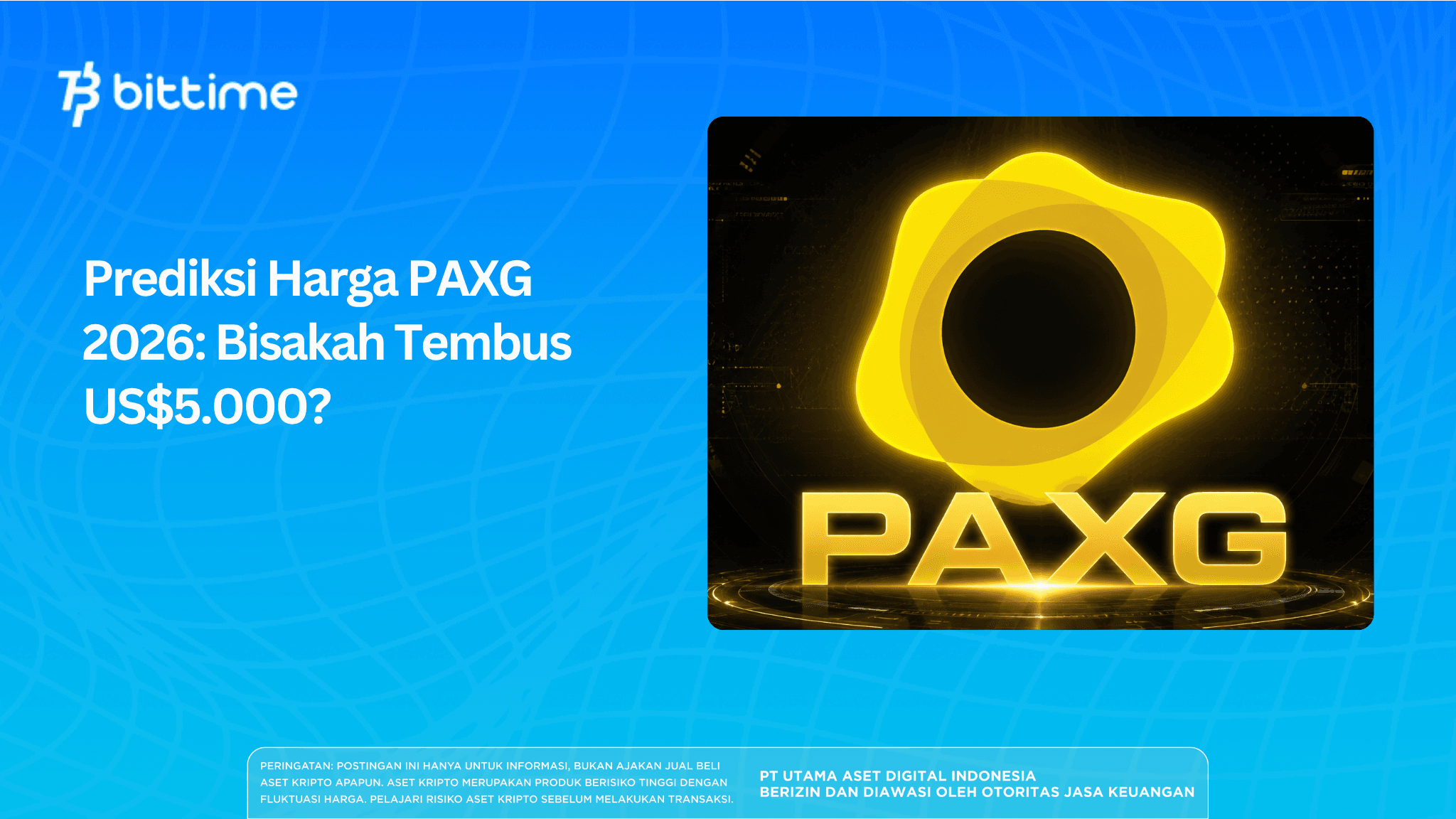 PAXG Price Prediction 2026: Can It Reach US$5,000?
