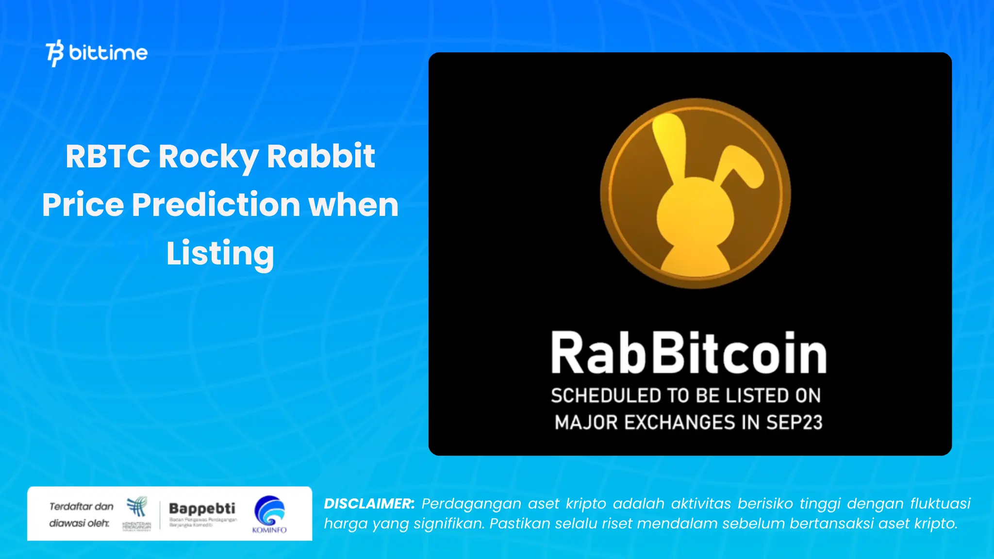 Prediksi Harga RBTC Rocky Rabbit saat Listing - Bittime