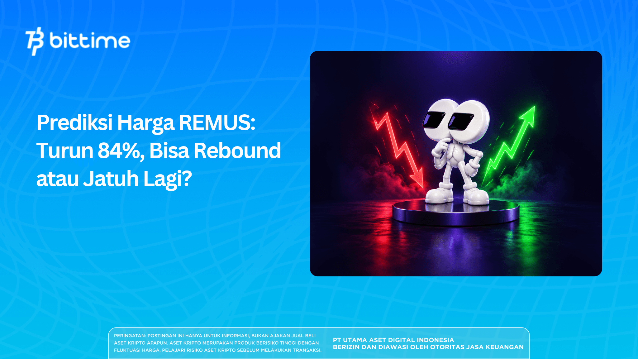 Prediksi Harga REMUS: Turun 84%, Bisa Rebound atau Jatuh Lagi?