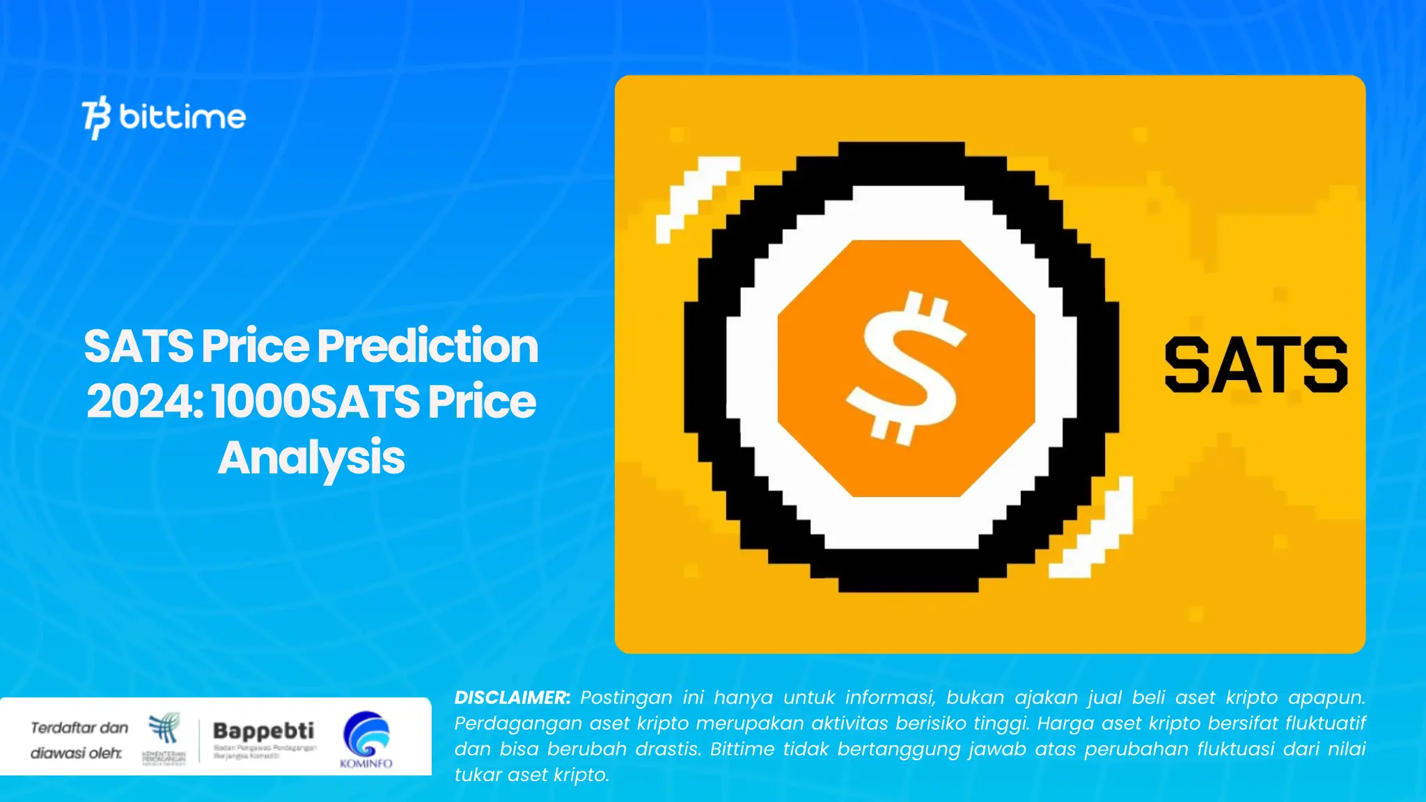SATS Price Prediction 2024: 1000SATS Price Analysis
