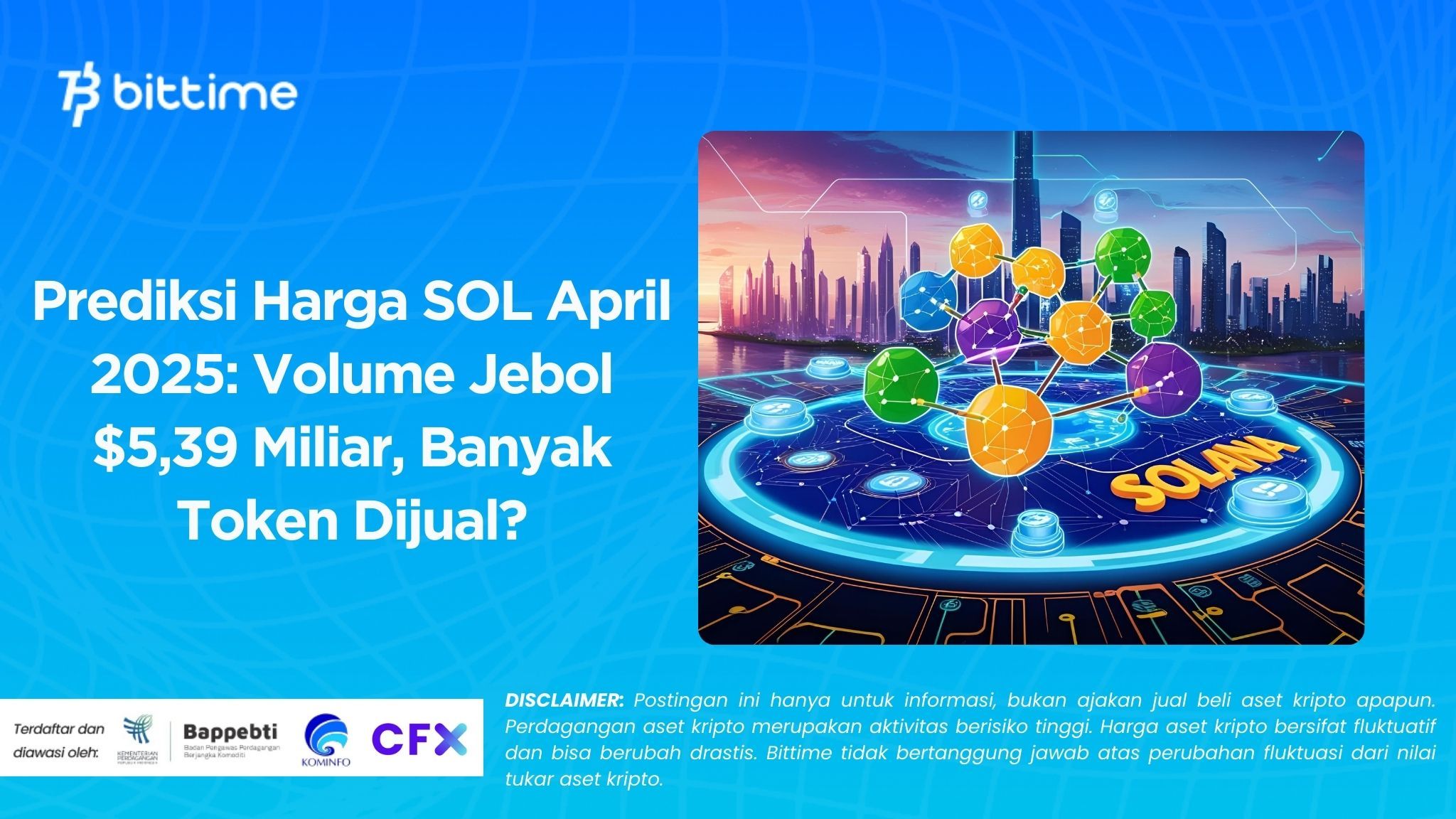 Prediksi Harga SOL April 2025 Volume Jebol $5,39 Miliar, Banyak Token Dijual.