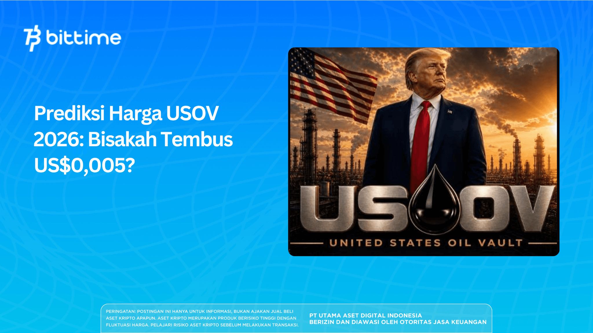 Prediksi Harga USOV 2026: Bisakah Tembus US$0,005?