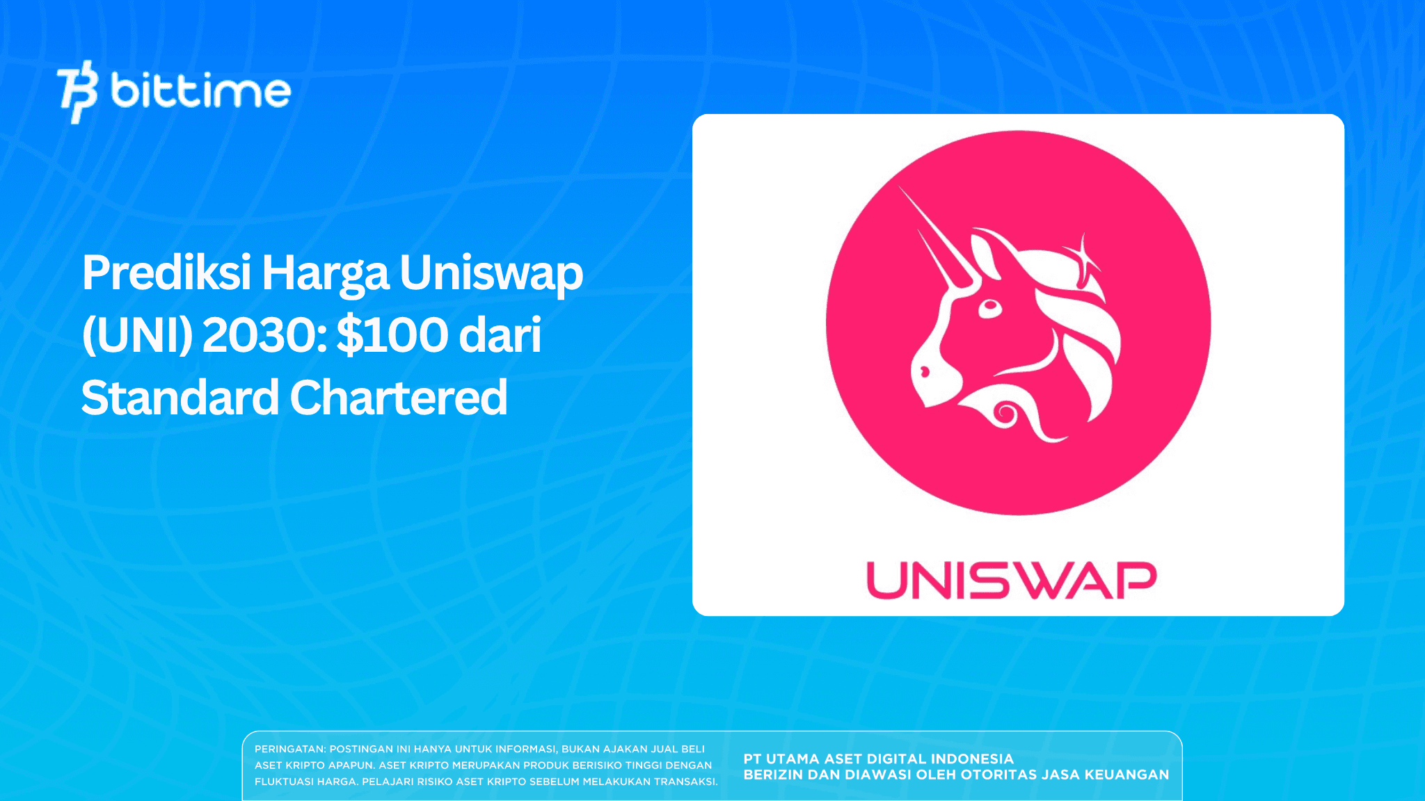 Uniswap (UNI) Price Prediction 2030: $100 from Standard Chartered