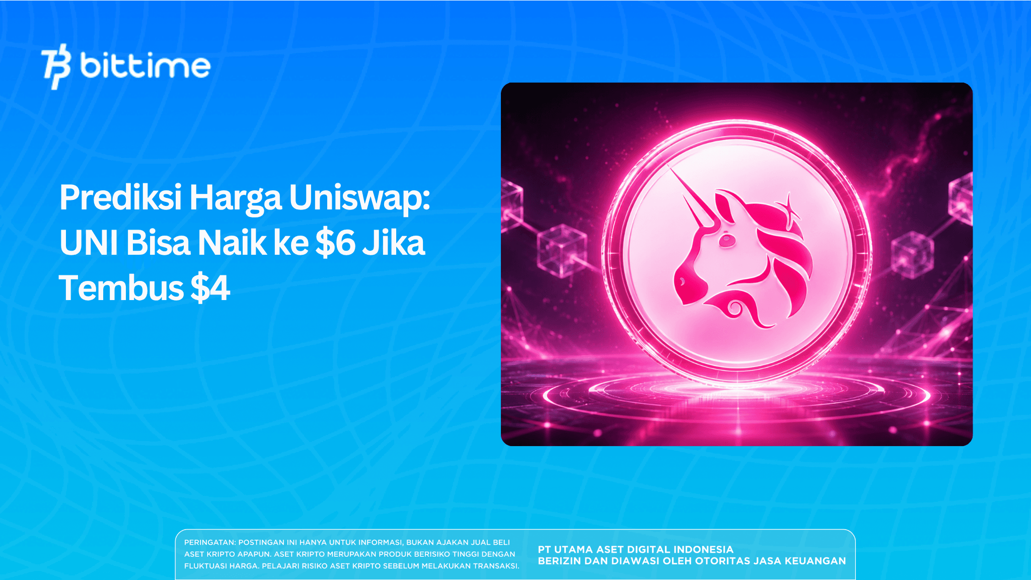 Prediksi Harga Uniswap: UNI Bisa Naik ke $6 Jika Tembus $4