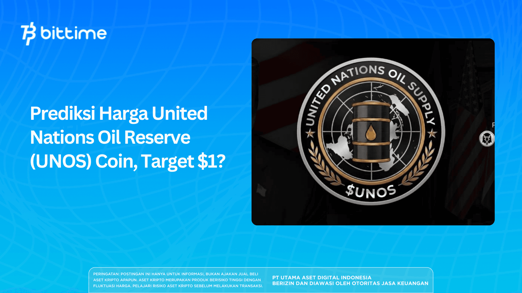 United Nations Oil Reserve (UNOS) Coin Price Prediction: Targeting $1?