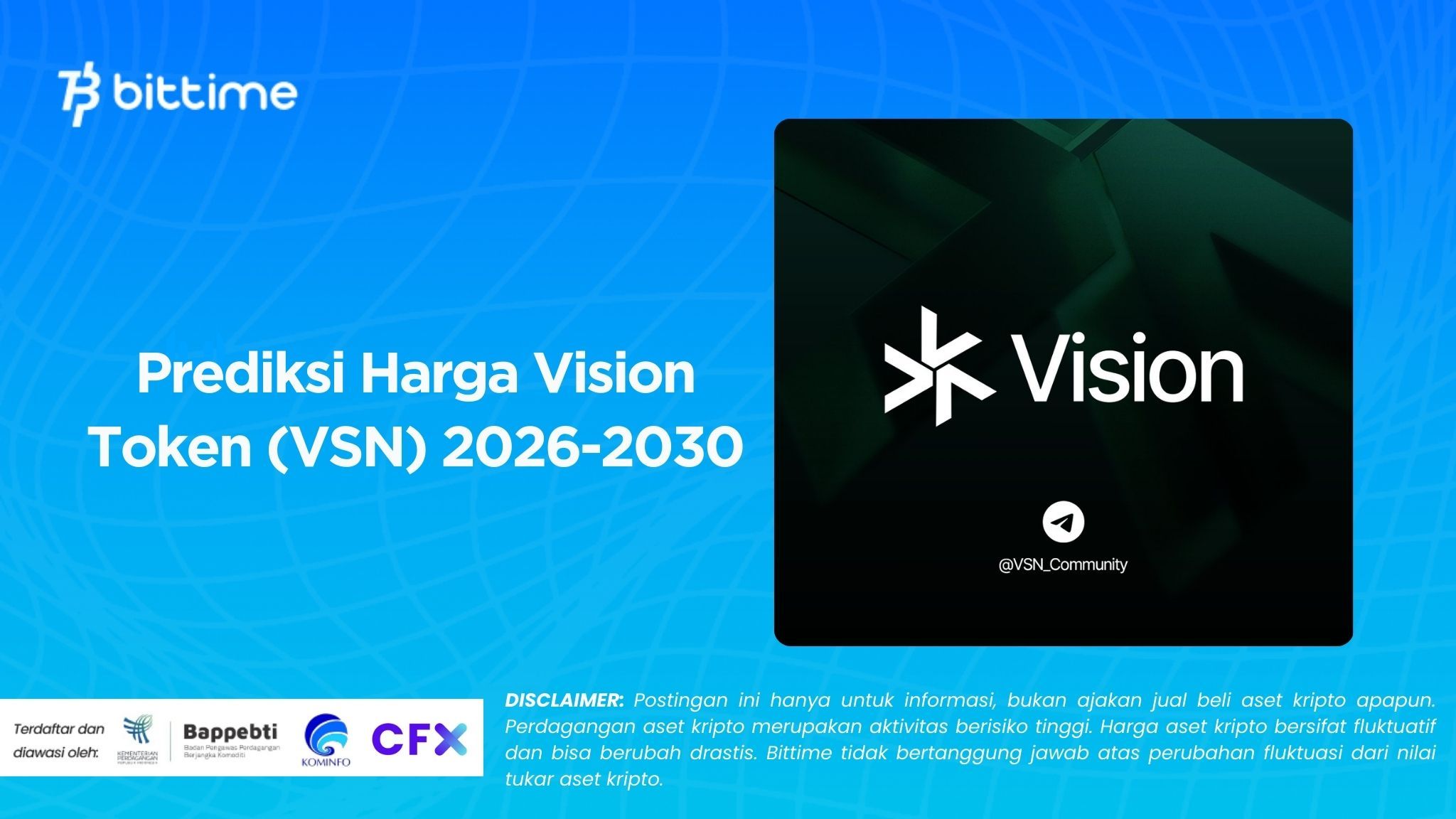 Prediksi Harga Vision Token (VSN) 2026-2030