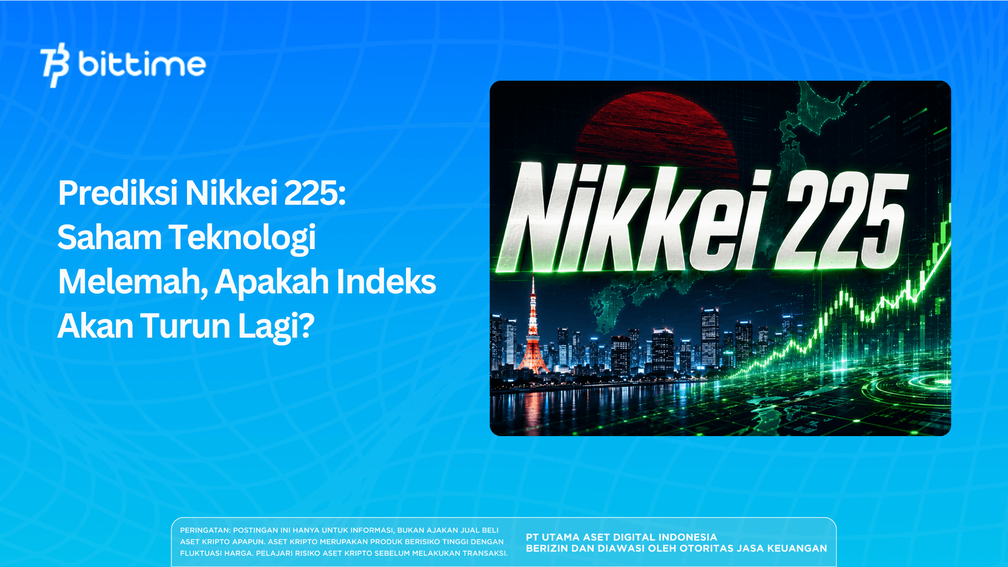 Prediksi Nikkei 225: Saham Teknologi Melemah, Turun Lagi?