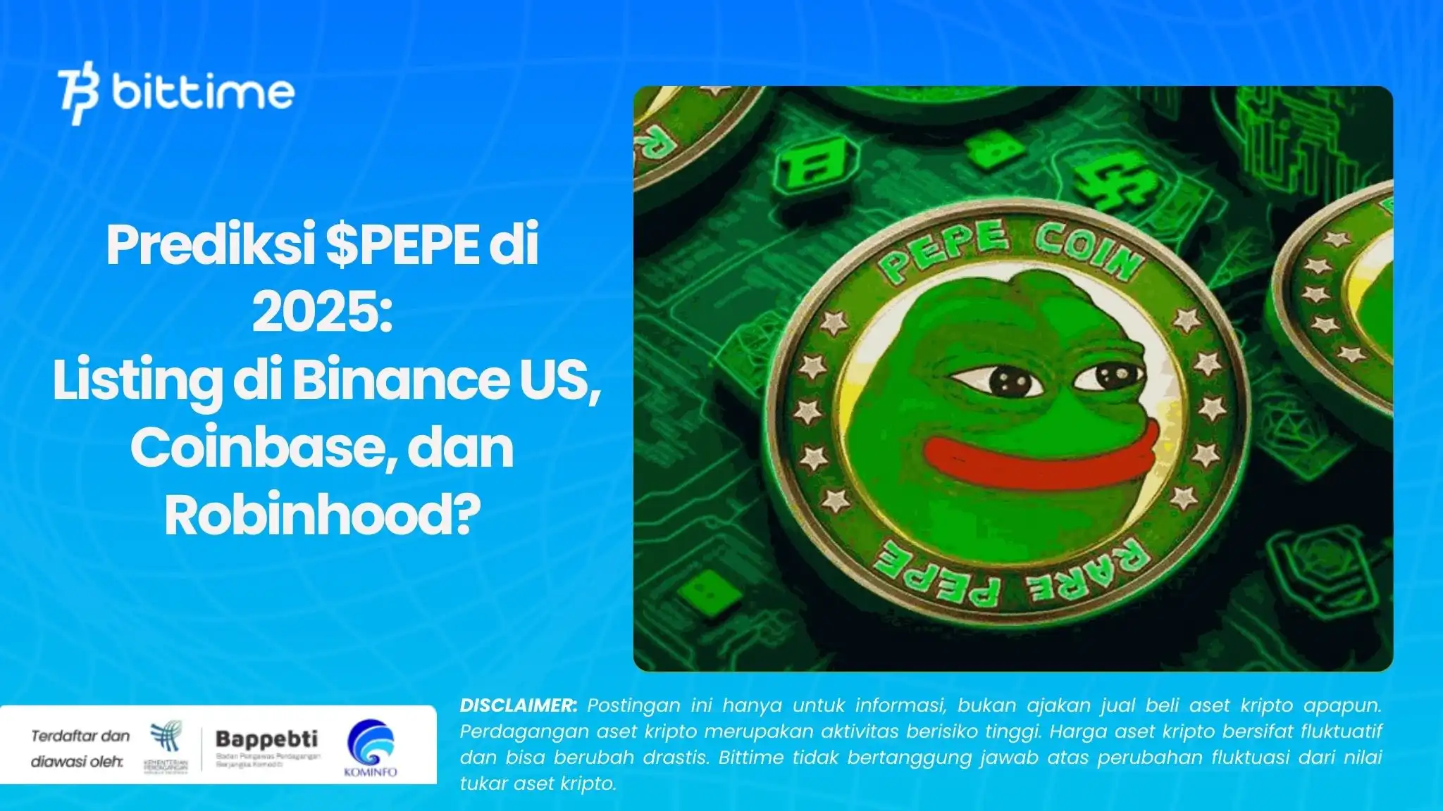 Prediksi $PEPE di 2025 Listing di Binance US, Coinbase, dan Robinhood.webp