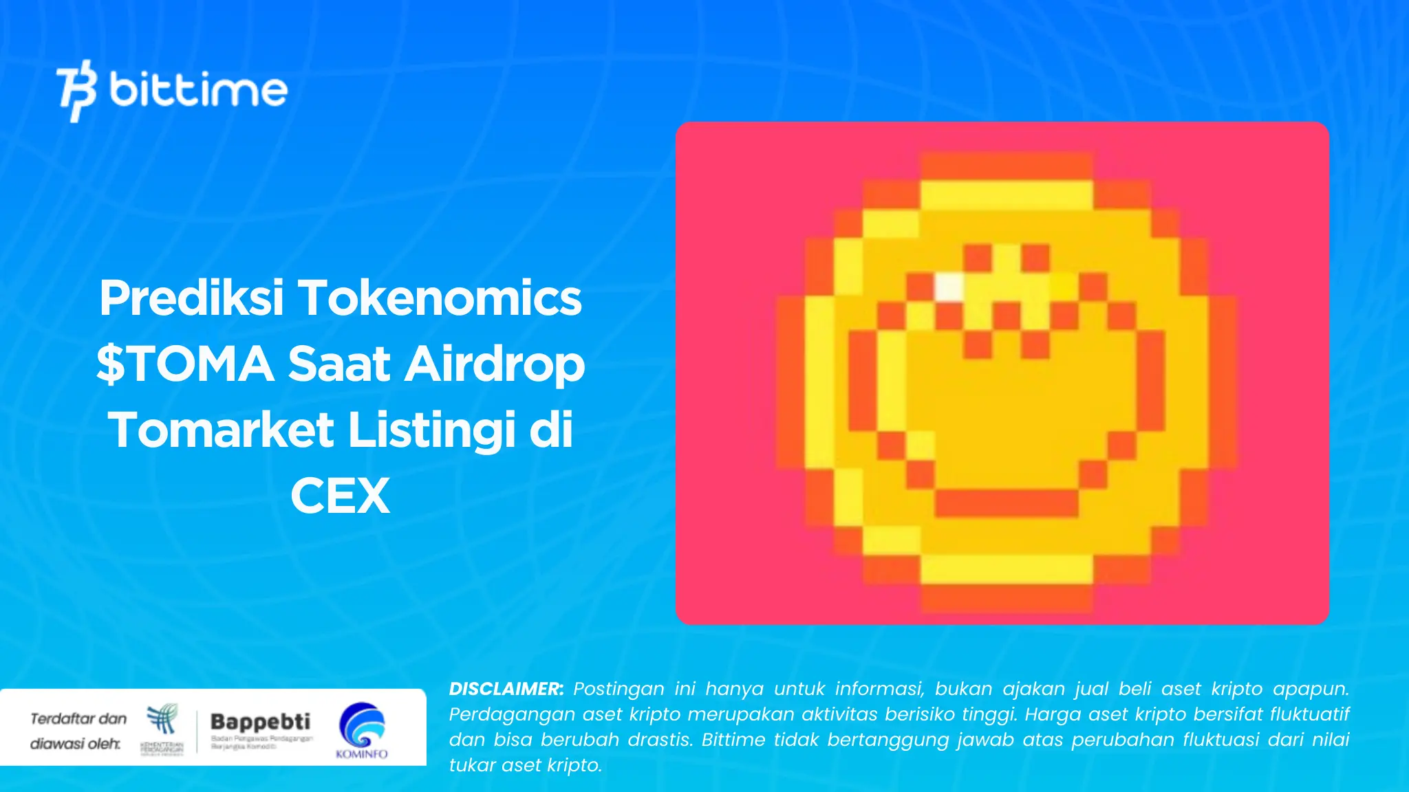 Prediksi Tokenomics $TOMA Saat Airdrop Tomarket Listingi di CEX