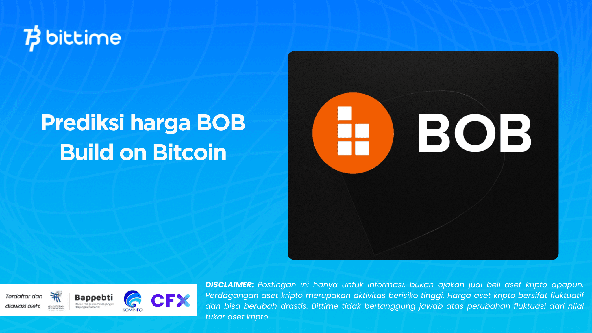 Prediksi harga BOB Build on Bitcoin