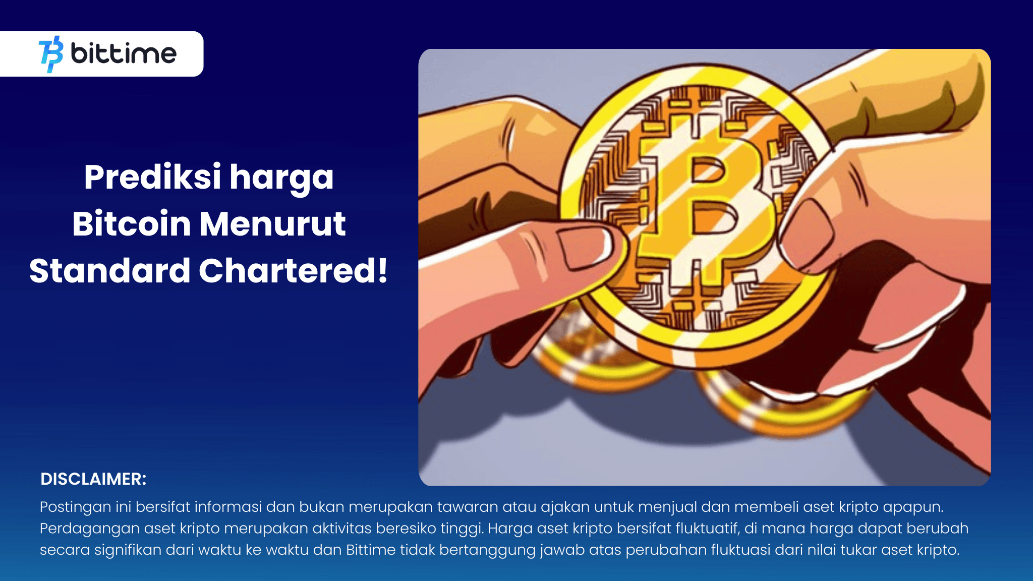 Prediksi harga Bitcoin Menurut Standard Chartered!
