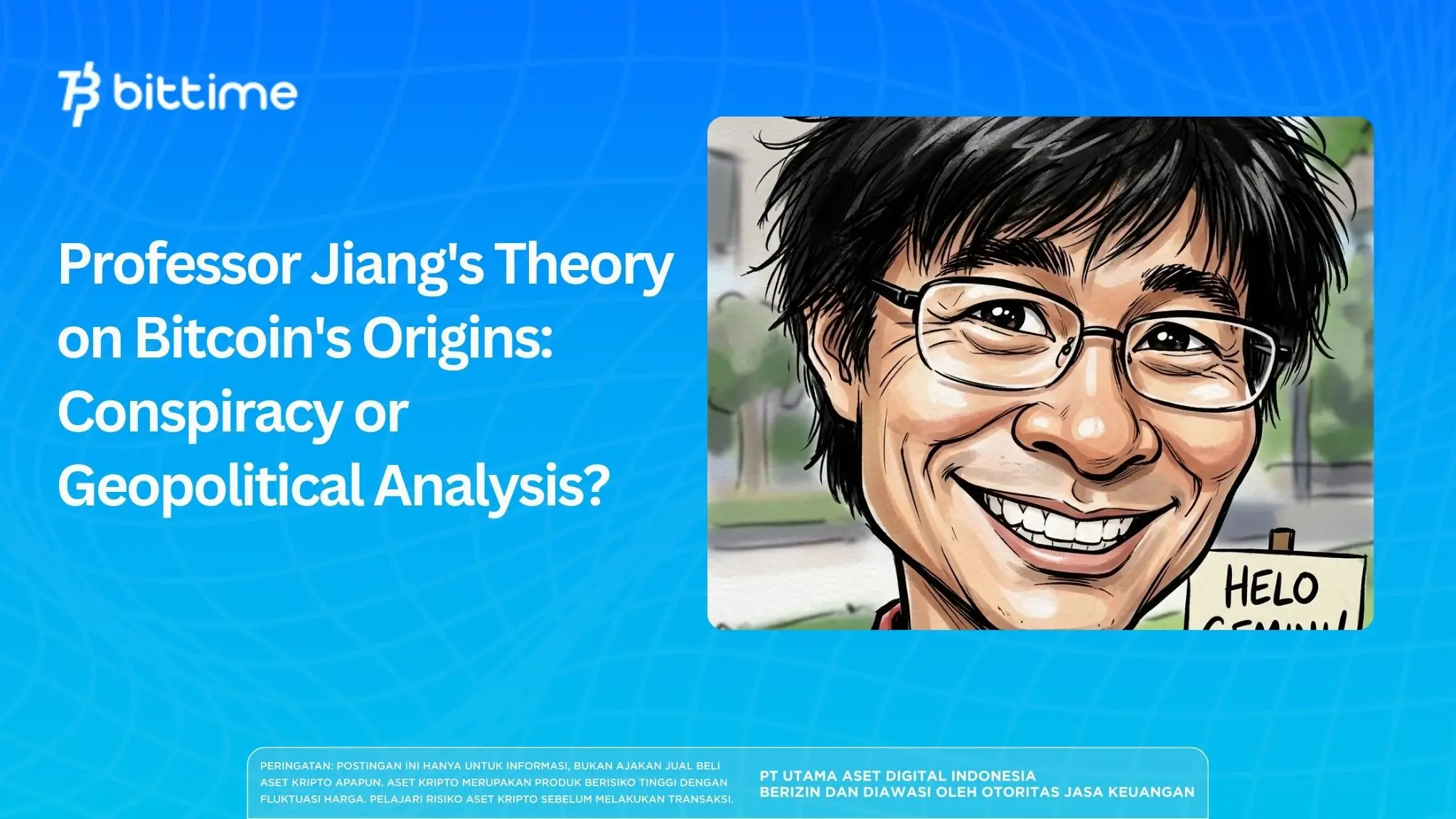 Professor Jiang's Theory on Bitcoin's Origins: Conspiracy or Geopolitical Analysis?