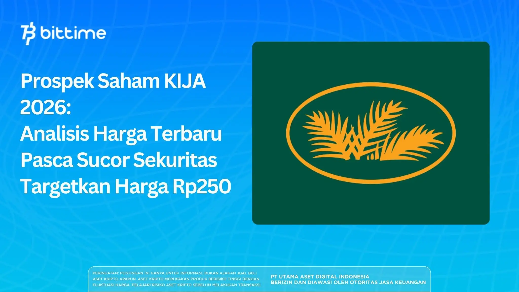 Prospek Saham KIJA 2026 Analisis Harga Terbaru Pasca Sucor Sekuritas Targetkan Harga Rp250.webp
