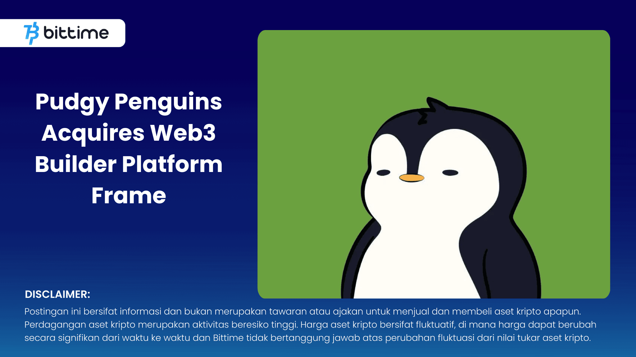 Pudgy Penguins Acquires Web3 Builder Platform Frame